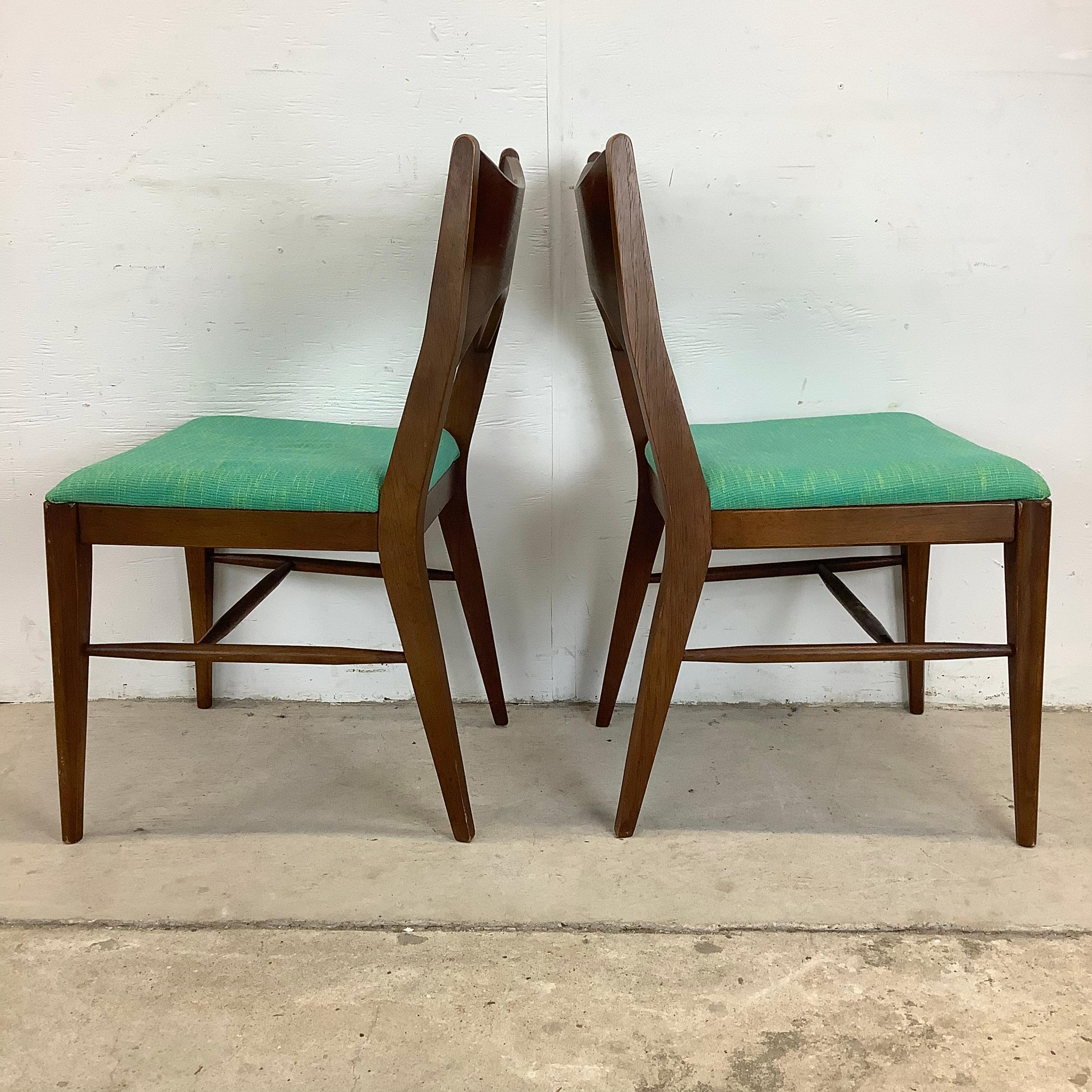 Other Mid-Century Walnut Dining Chairs by Broyhill Saga- 6