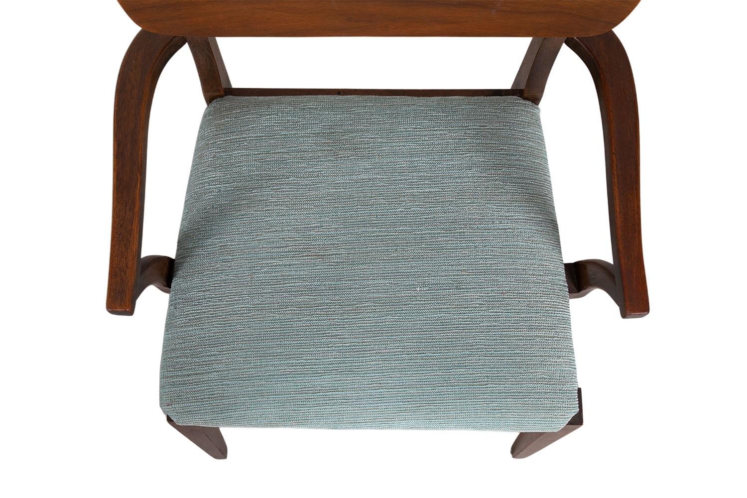 Mid-Century Walnut Dining Chairs 1