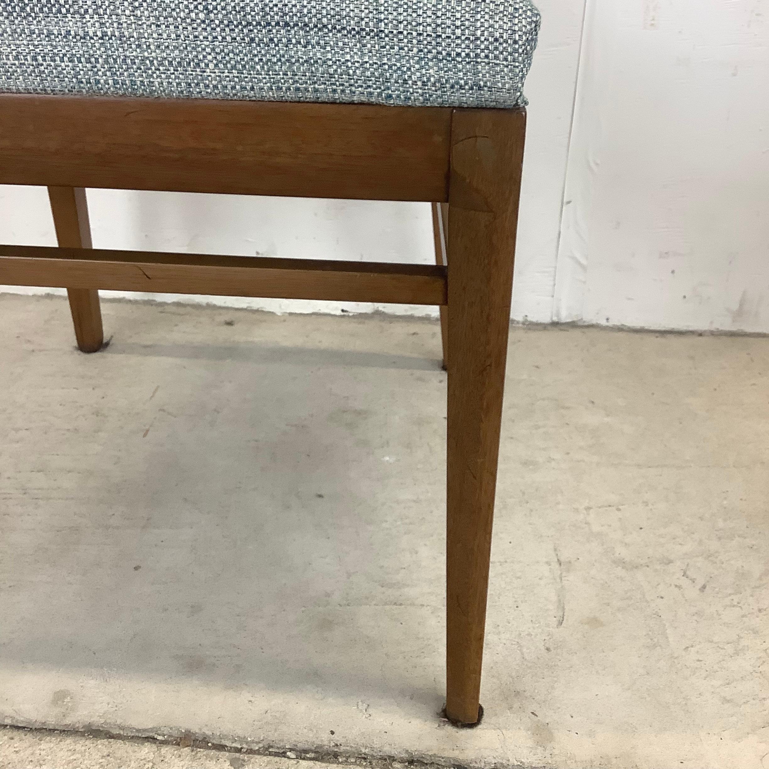 Mid-Century Walnut Dining Chairs From White Furniture- Set of Six 7
