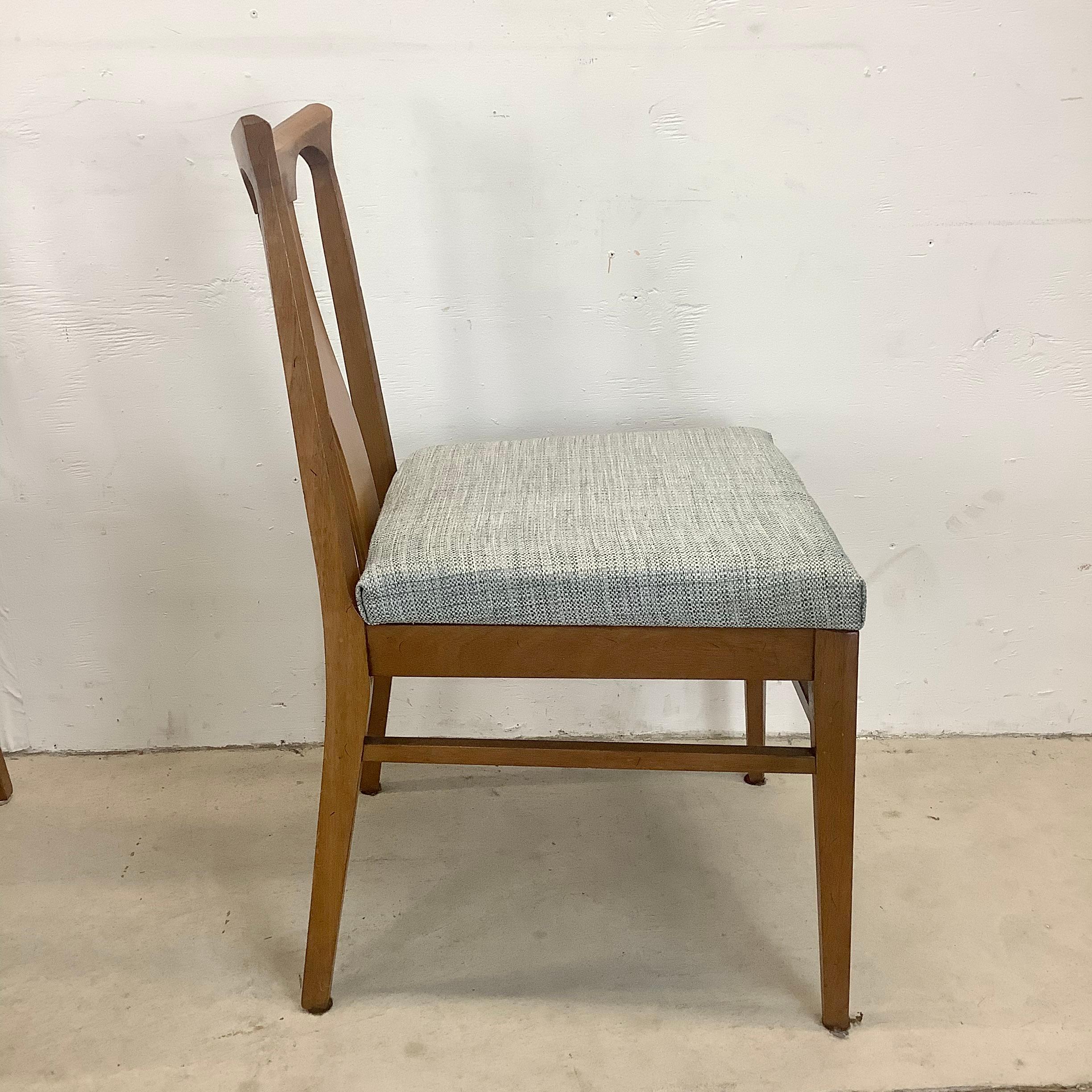 Other Mid-Century Walnut Dining Chairs From White Furniture- Set of Six