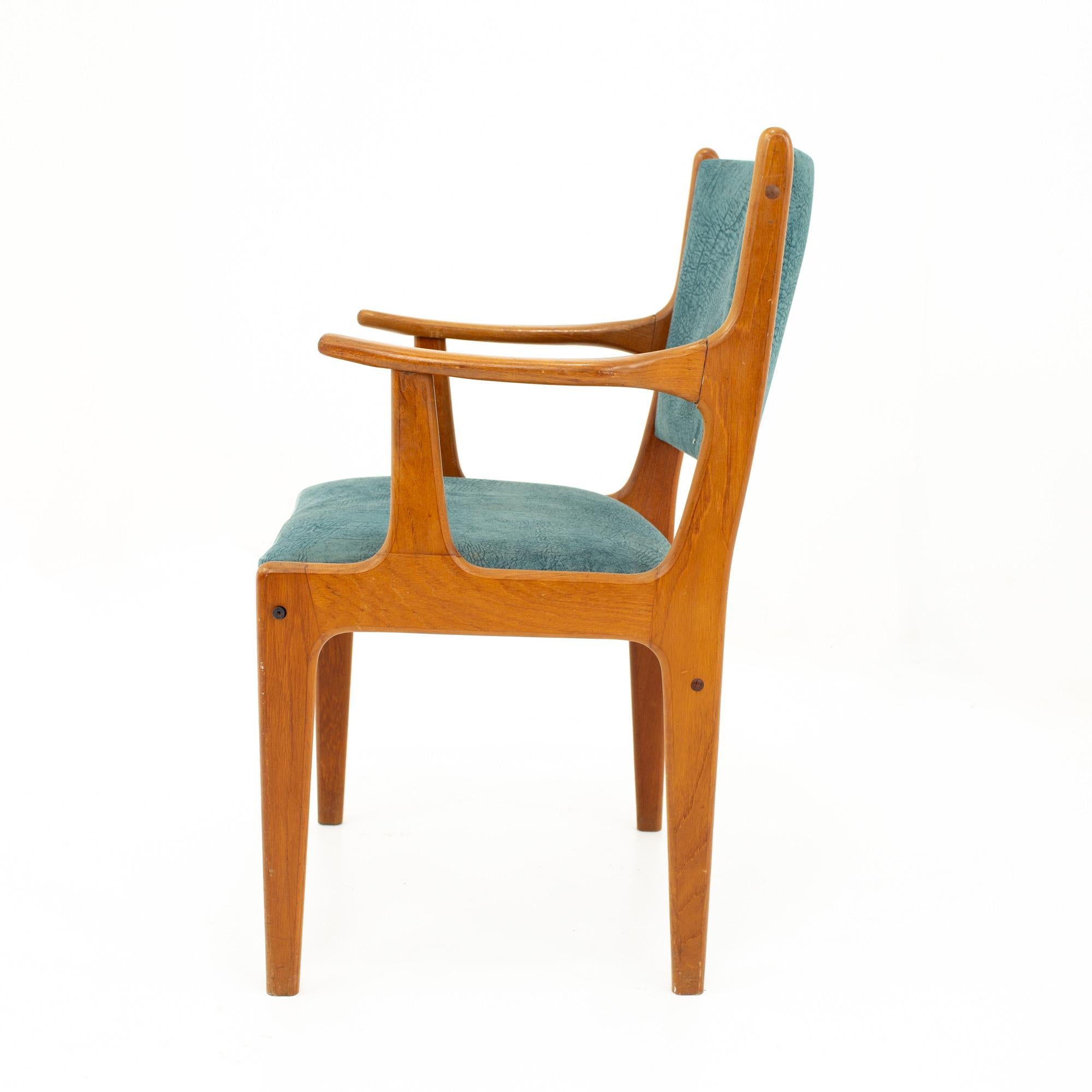 Mid Century Teak Dining Chairs, Set of 6 1