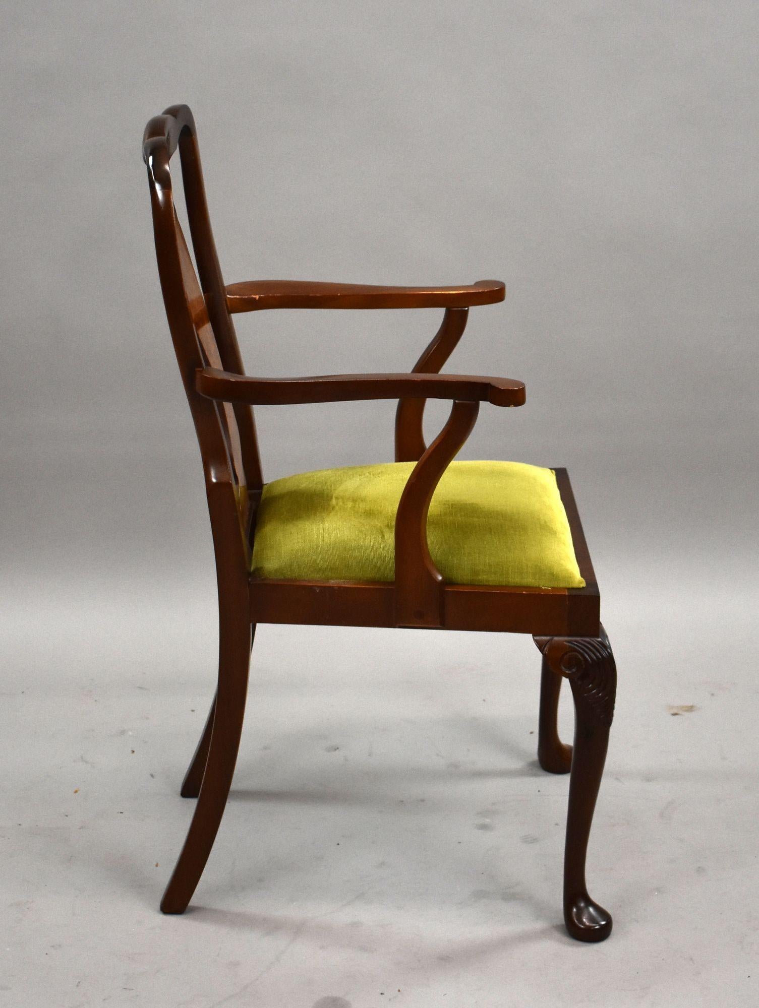 Suite da pranzo in noce del metà secolo in vendita 15