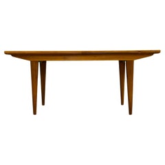 Mid Century Walnut Dining Table by Alfred COX for Heals, 1950s