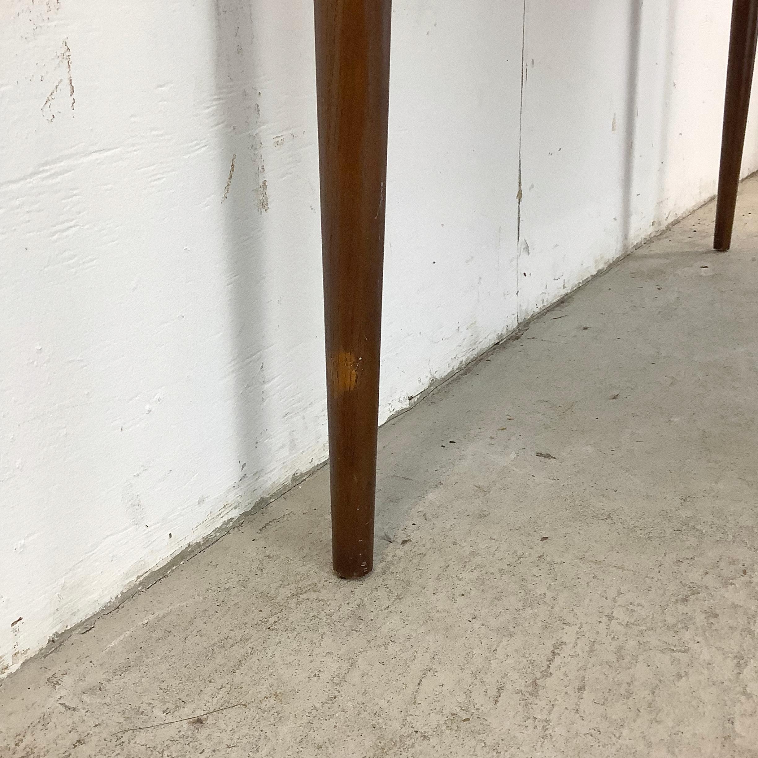Mid-Century Walnut Dining Table w/ leaf 3