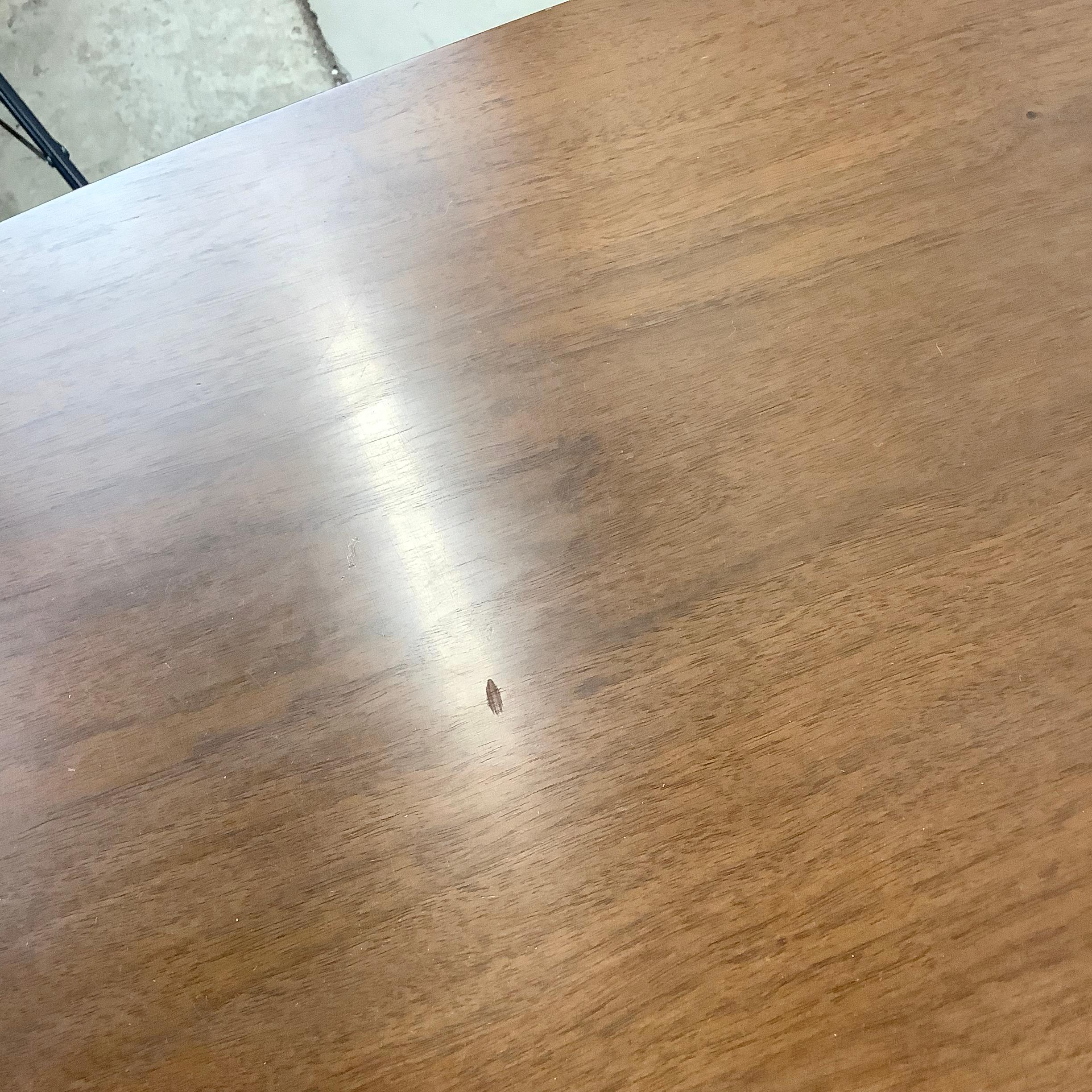Mid-Century Walnut Dining Table w/ leaf 7