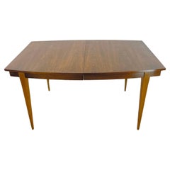 Mid-Century Walnut Dining Table with Leaf