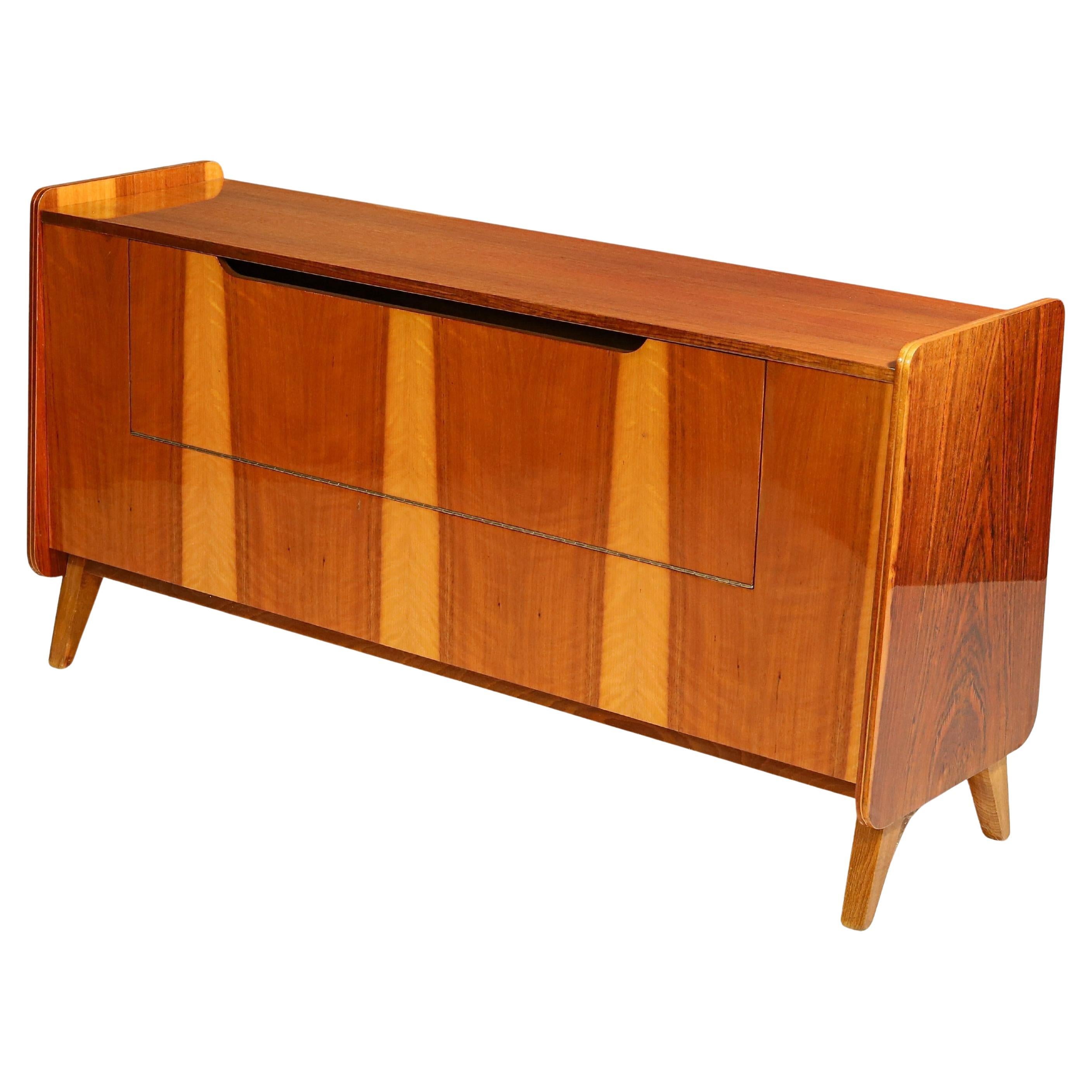 Mid century walnut dresser by František Jirák, 1970´s, Czechoslovakia