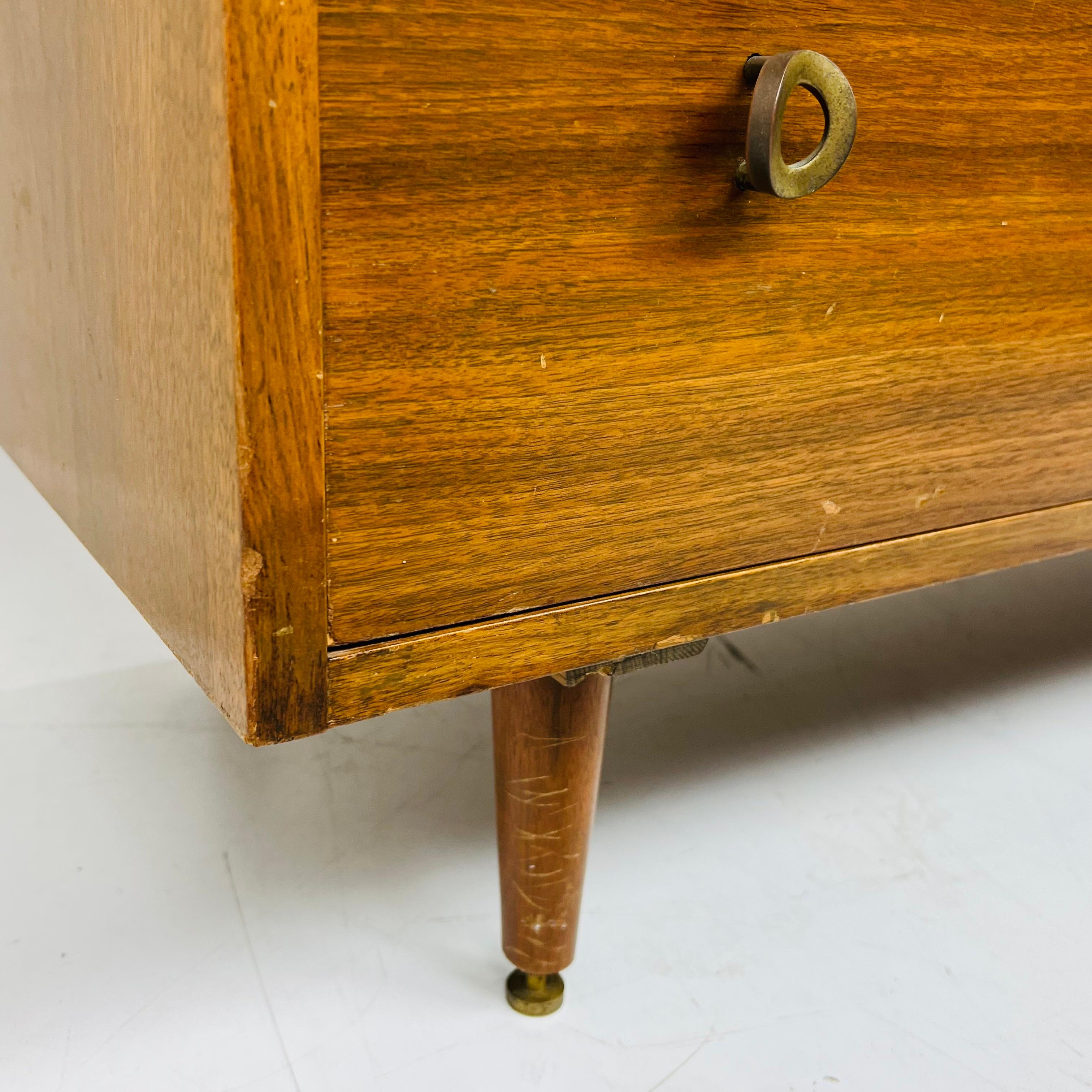 Mid Century Walnut Dresser by Greta Grossman For Sale 6