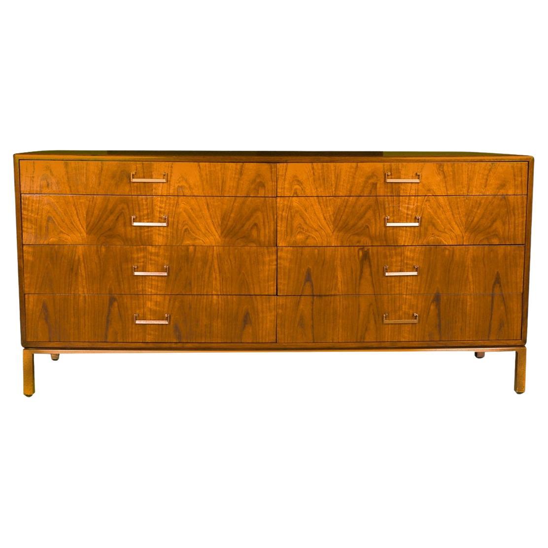 Mid-Century Walnut Dresser Founders Furniture Attributed to Jack Cartwright For Sale