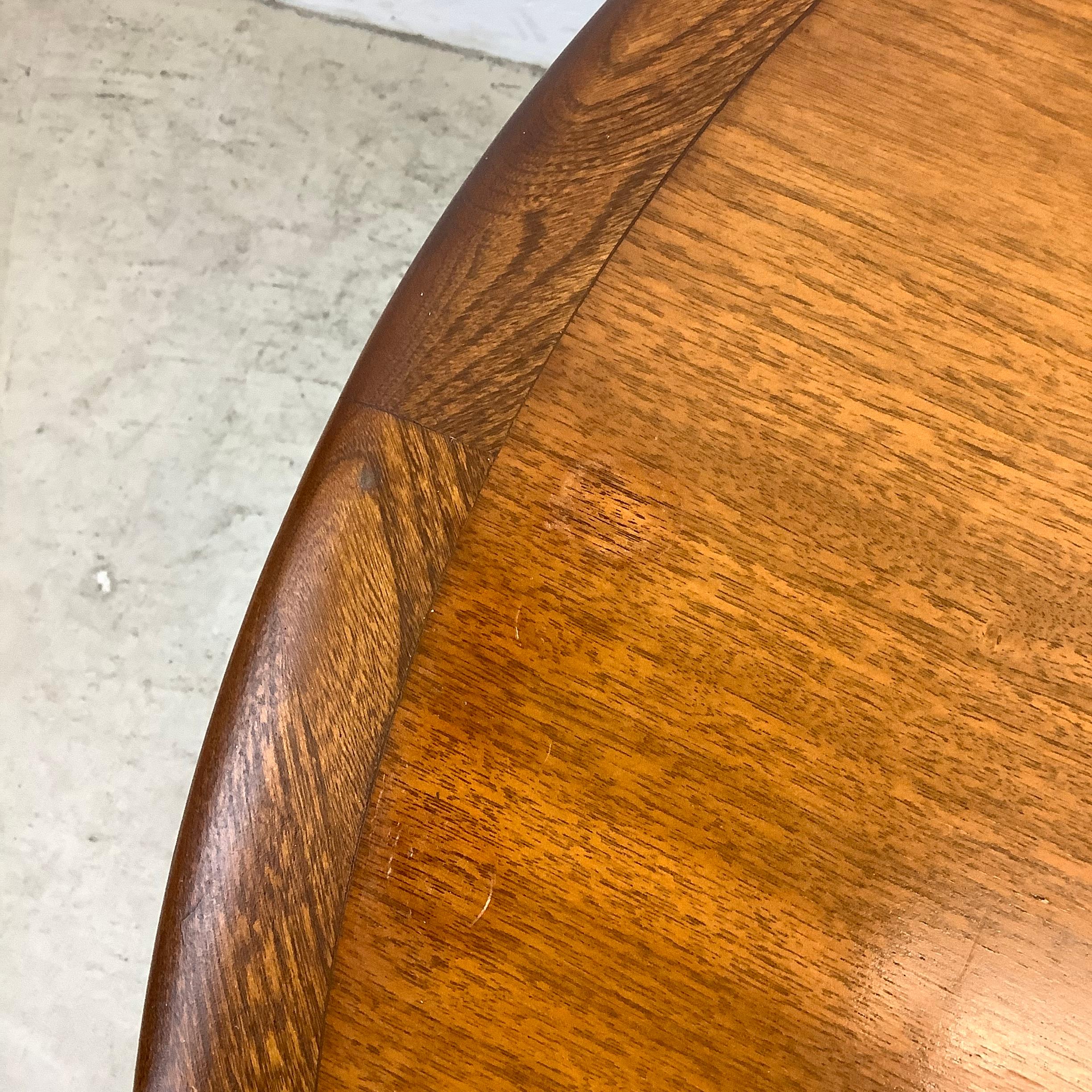 Mid-Century Walnut End Table For Sale 7