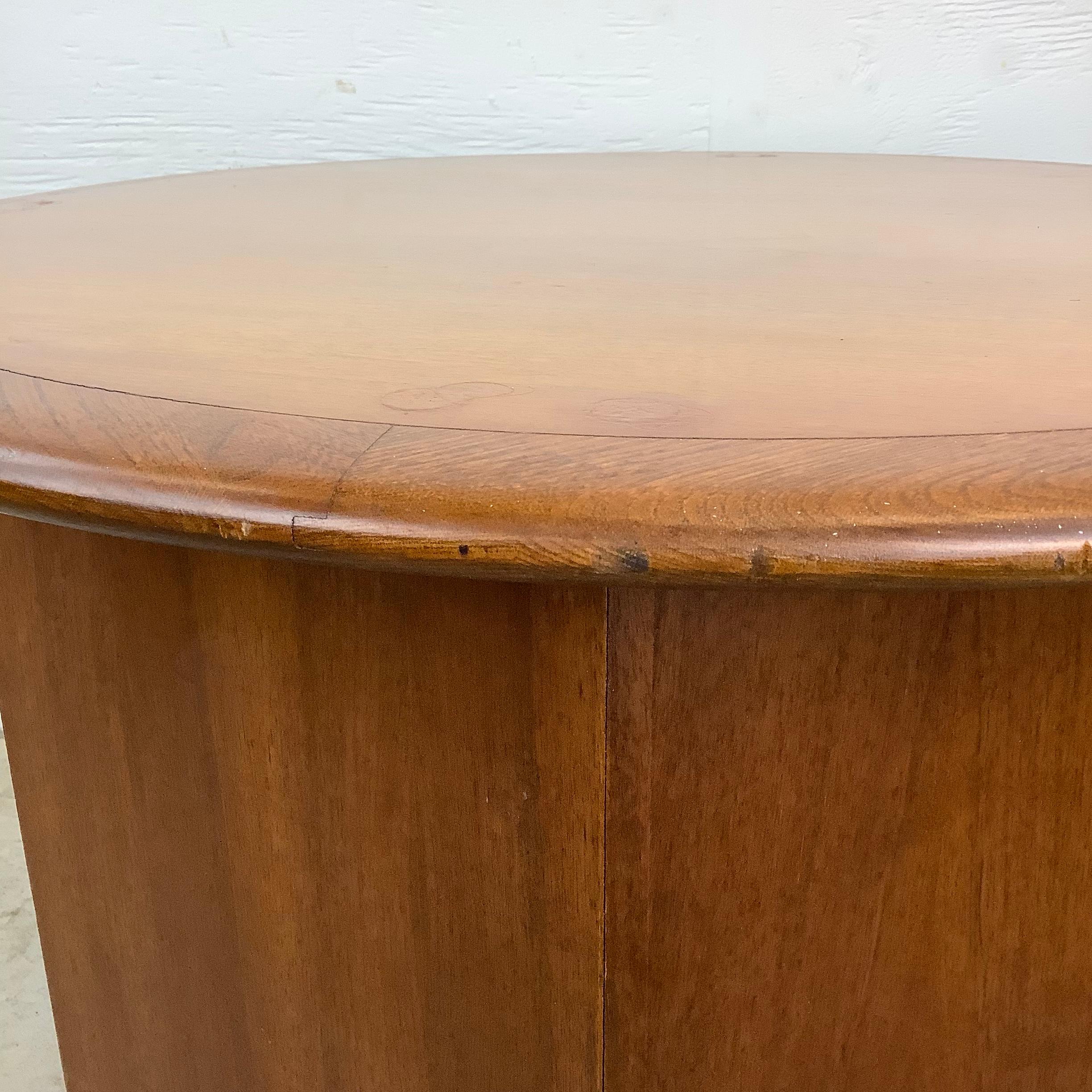 Mid-Century Walnut End Table For Sale 8