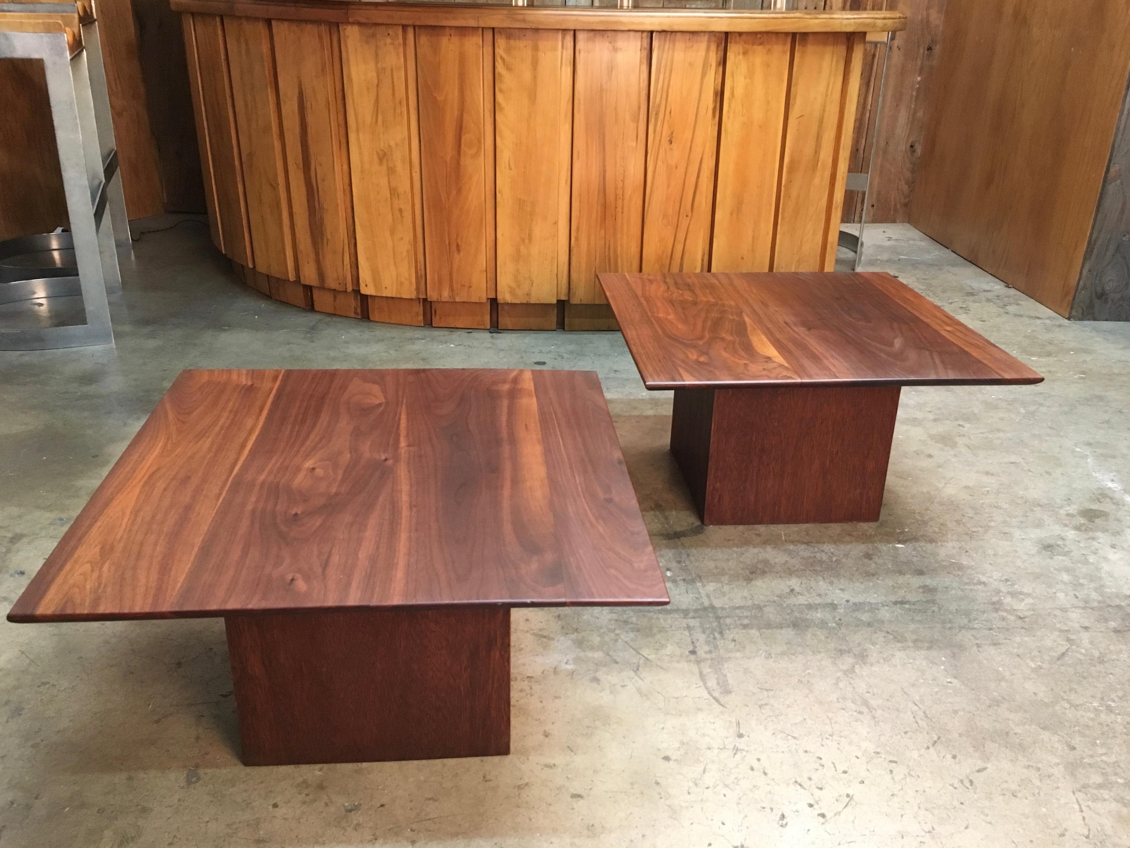 Mid-Century Walnut End Table 2