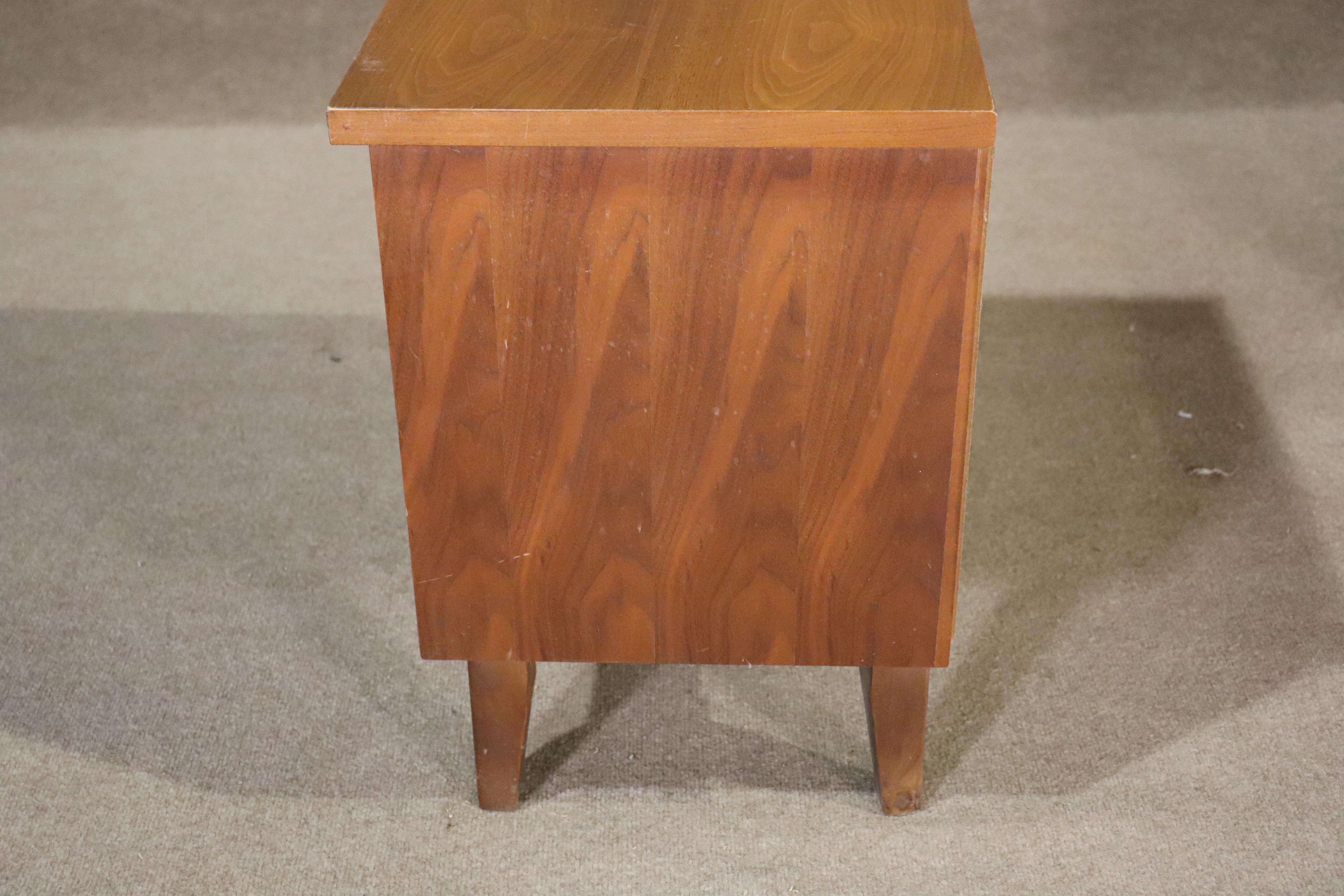 Mid-Century Walnut End Tables For Sale 3