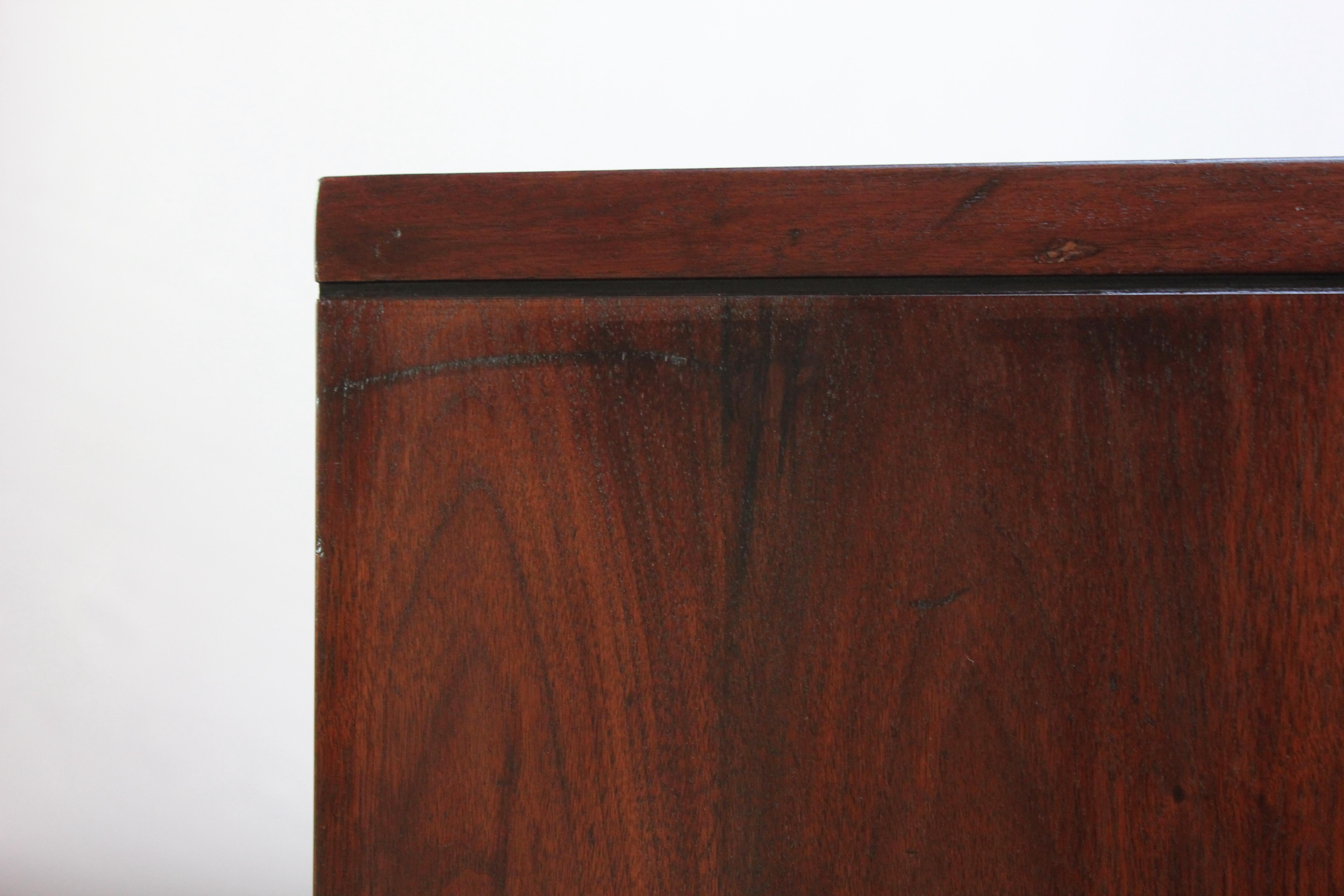 Mid-Century Walnut Filing Cabinet Unit / Chest of Drawers by Steelcase 10