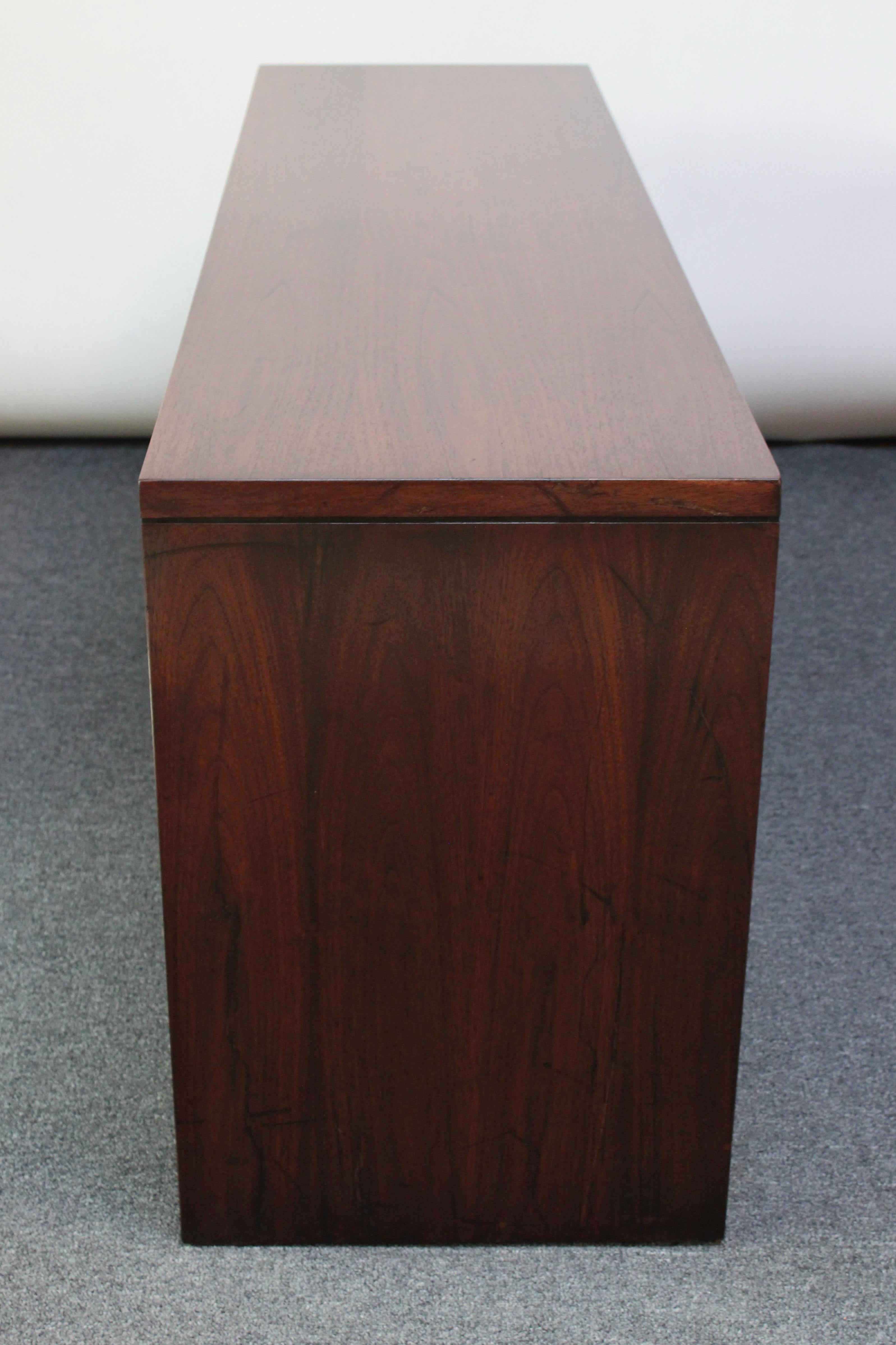 Mid-Century Walnut Filing Cabinet Unit / Chest of Drawers by Steelcase 2