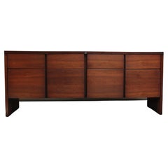 Mid-Century Walnut Filing Cabinet Unit / Chest of Drawers by Steelcase