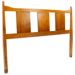 SOLD 03/20/24 Mid Century Walnut Full Headboard