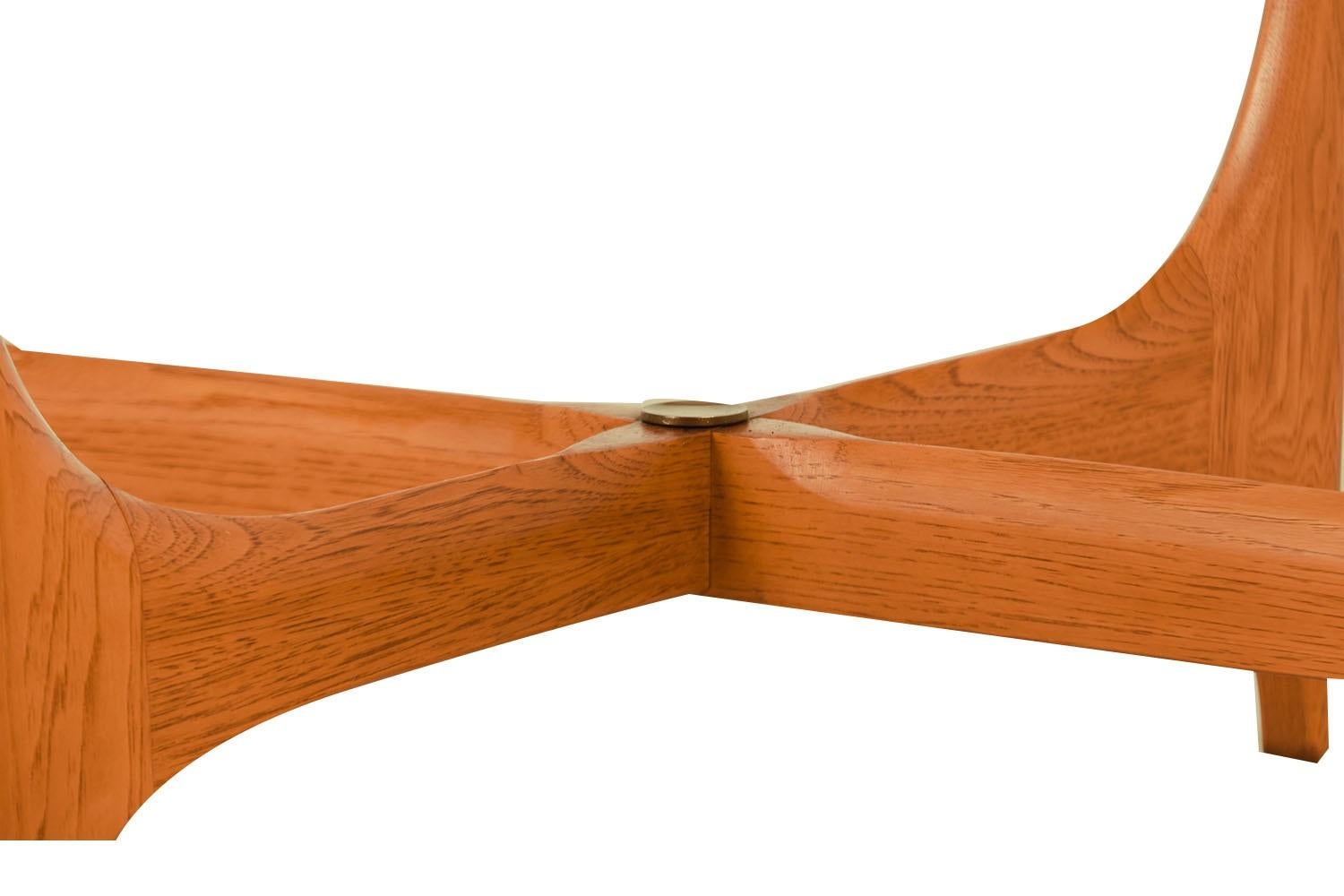 Américain Grande table basse en forme de rein de style Adrian Pearsall, mi-siècle  en vente