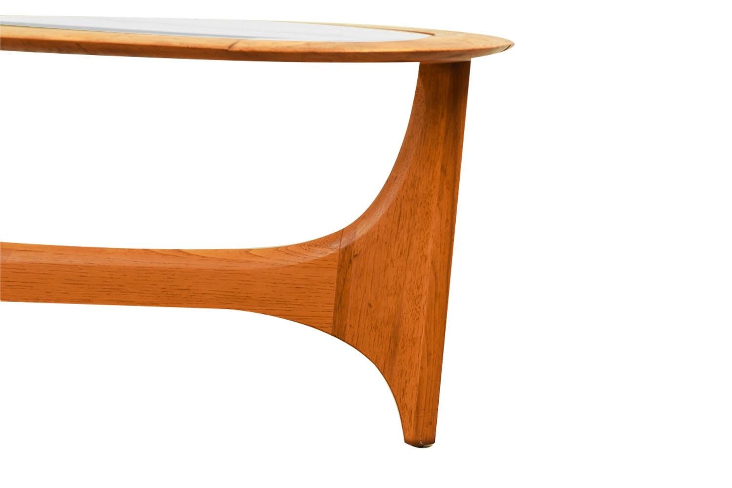 Grande table basse en forme de rein de style Adrian Pearsall, mi-siècle  Bon état - En vente à Baltimore, MD