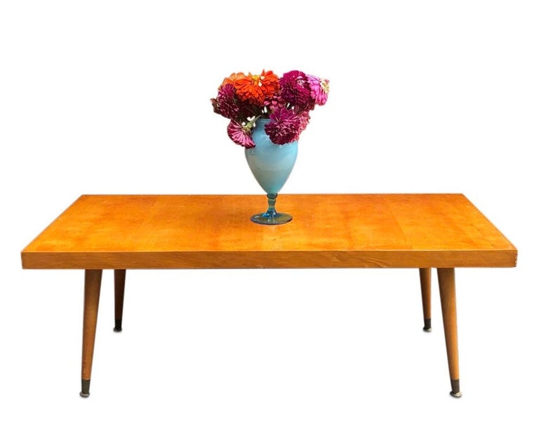 Mid century maple Paul coffee table. 1960’s circa For Sale at