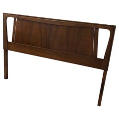 Mid Century Walnut Headboard Designed by Lane 1960’s circa