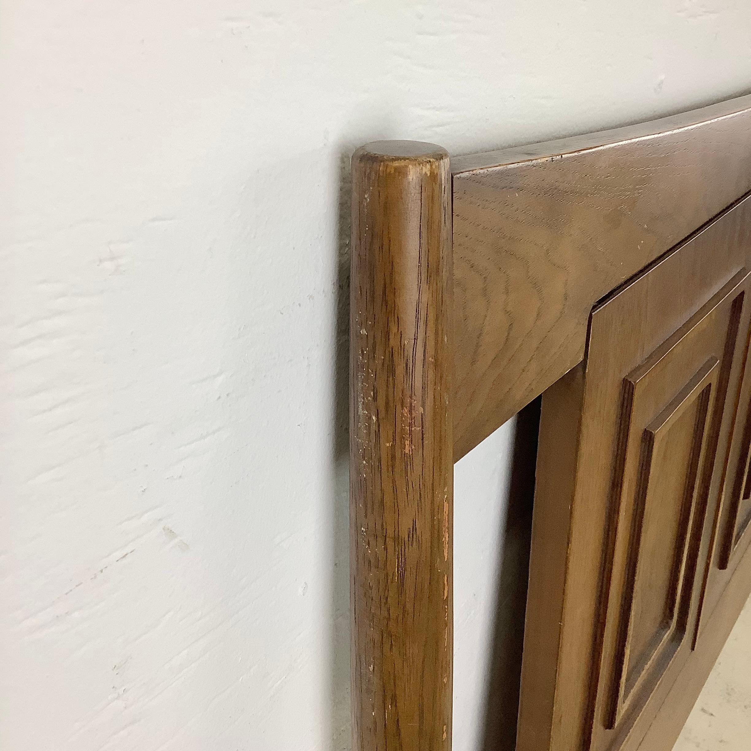 Mid-Century Walnut Headboard- Full or Queen 6