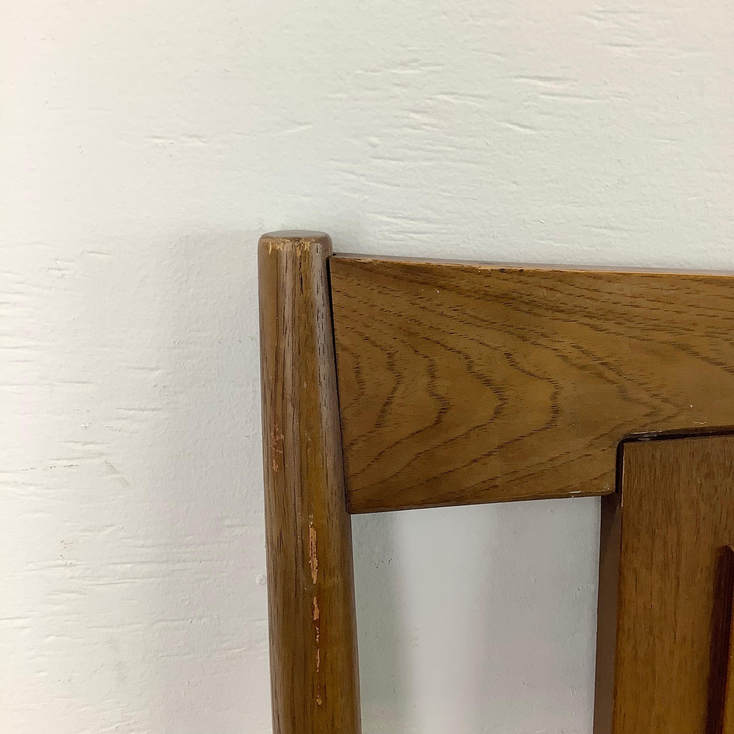 Mid-Century Modern Mid-Century Walnut Headboard- Full or Queen