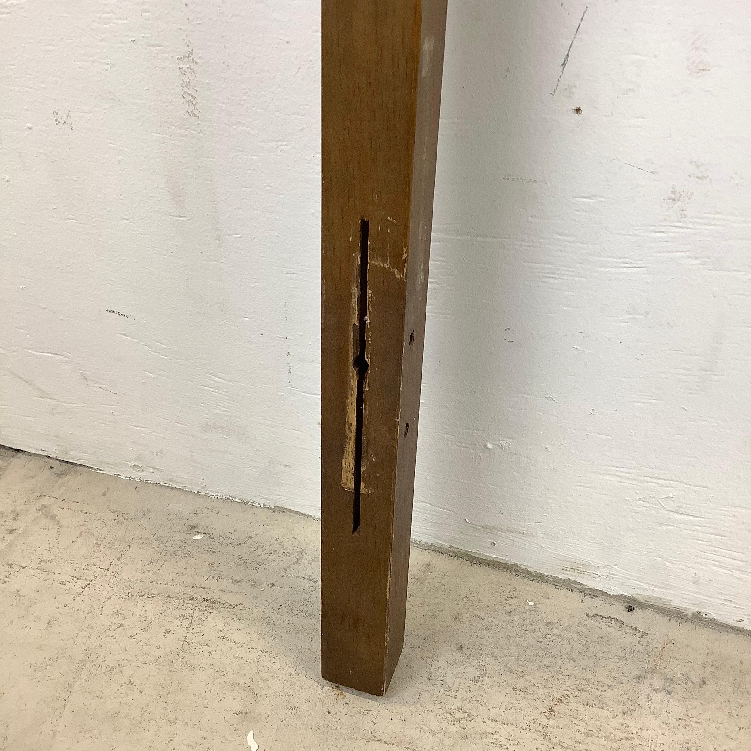 Mid-Century Walnut Headboard- Full or Queen In Good Condition In Trenton, NJ