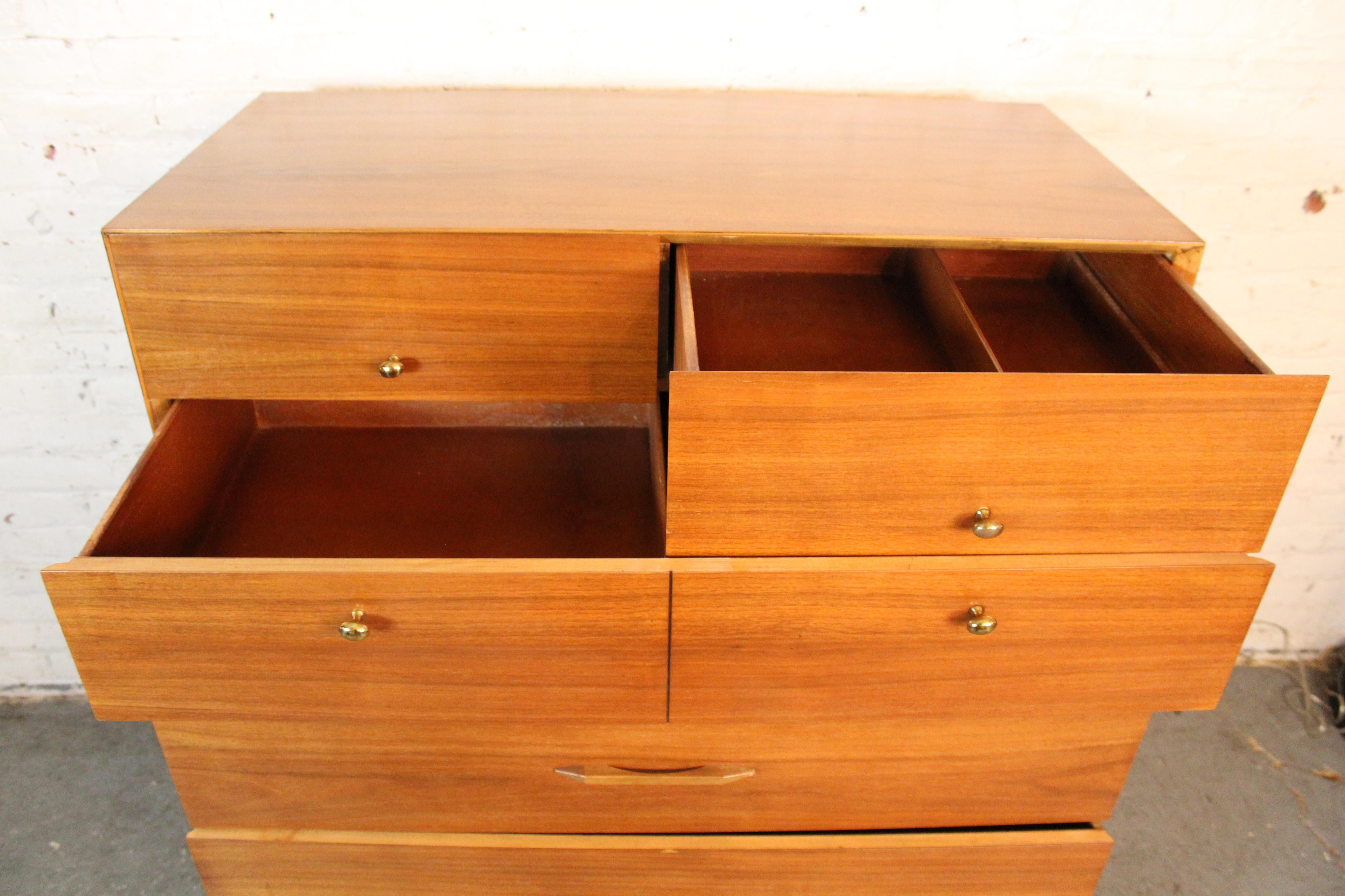 Mid-Century Walnut Highboy by Modernage Furniture 4