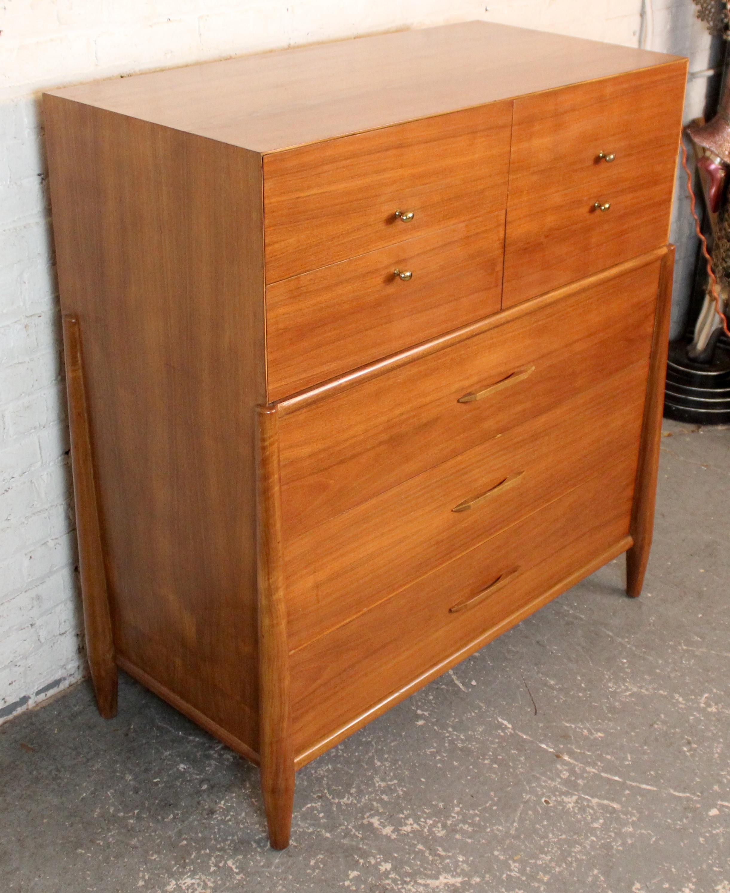 Mid-Century Modern Mid-Century Walnut Highboy by Modernage Furniture