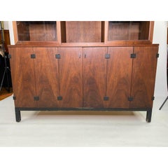 Mid-Century Walnut Hutch / China Cabinet by Milo Baughman for Directional