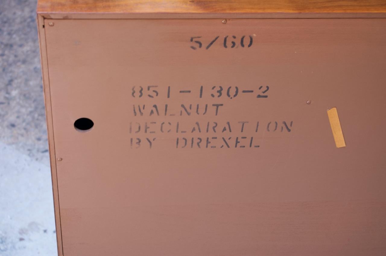 Midcentury Walnut Illuminated Credenza by Kipp Stewart for Drexel Declaration 10