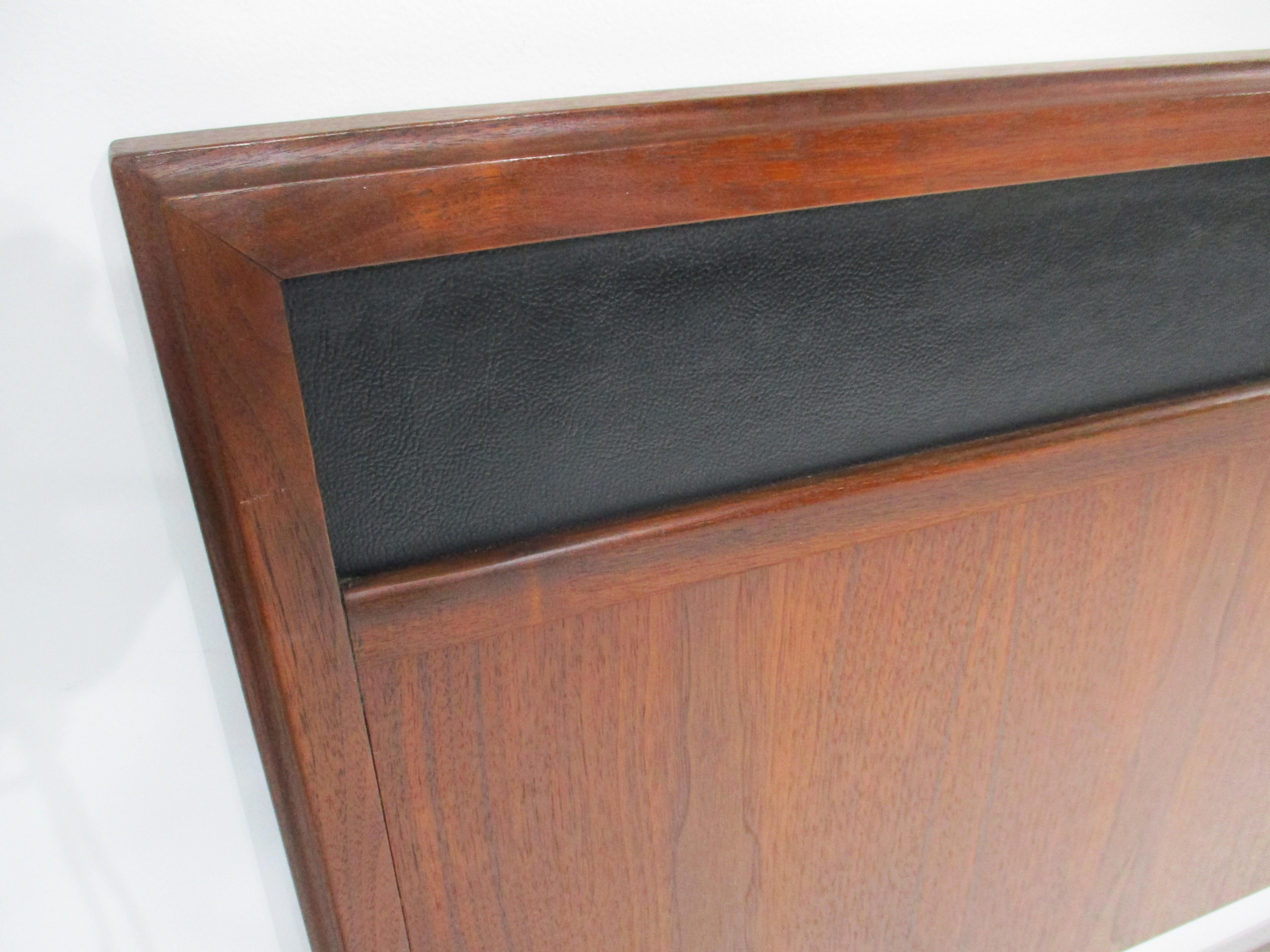 Mid Century Walnut King Headboard by Jack Cartwright for Founders 2