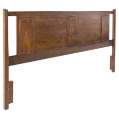 Mid Century Walnut King Headboard