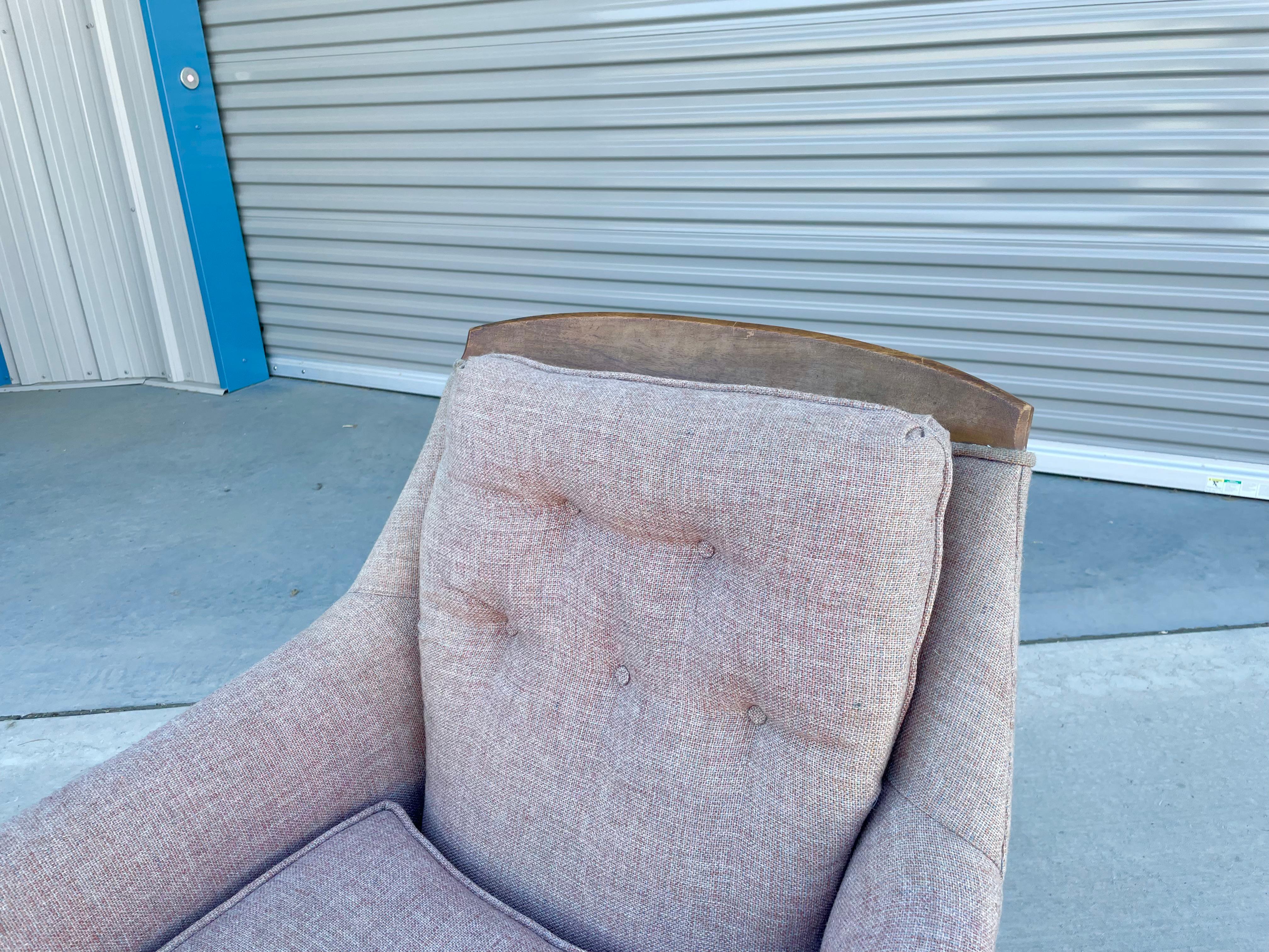 Midcentury Walnut Lounge Chairs For Sale 3