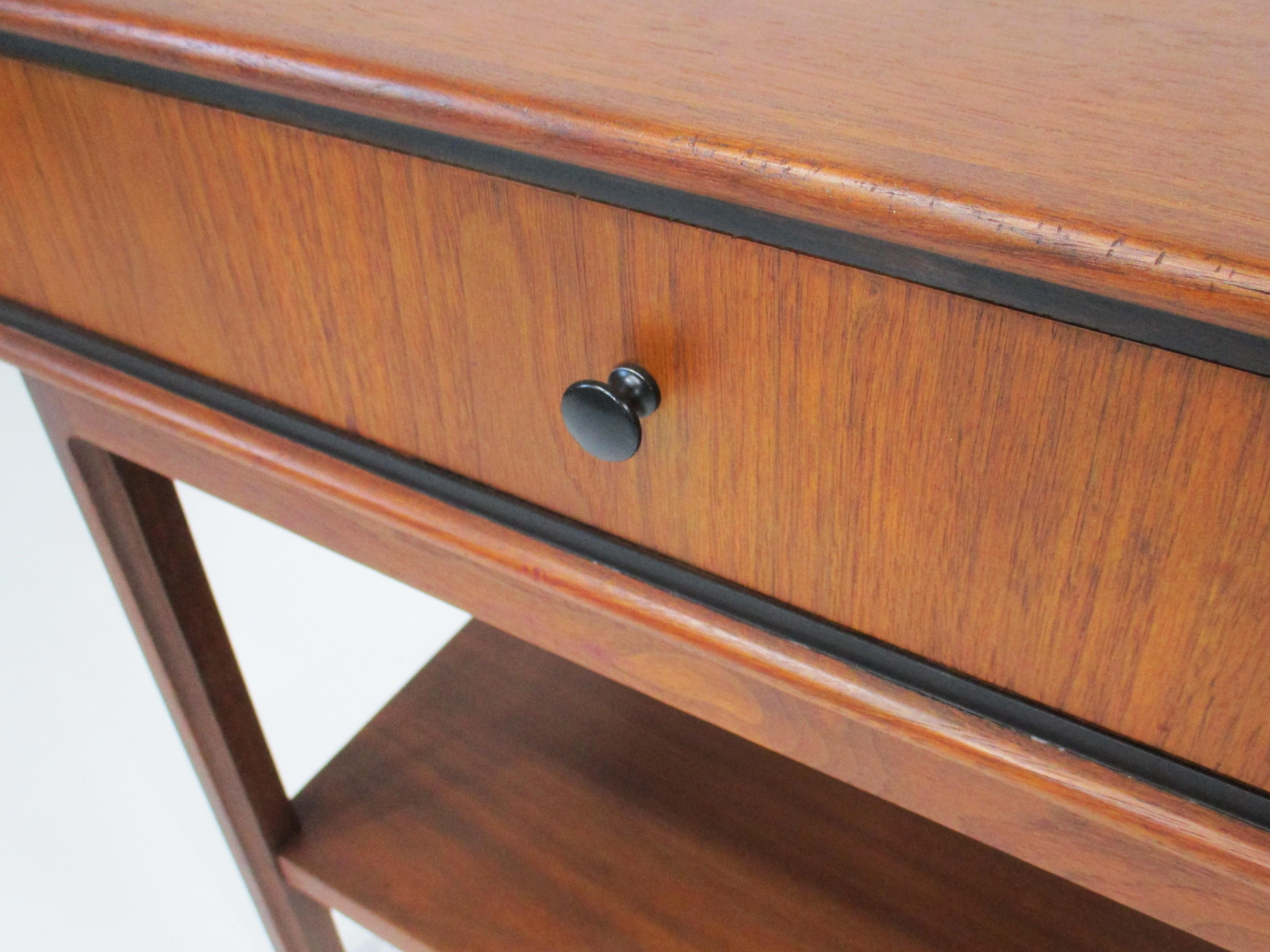 Mid Century Walnut Nightstands by Founders and Jack Cartwright 2