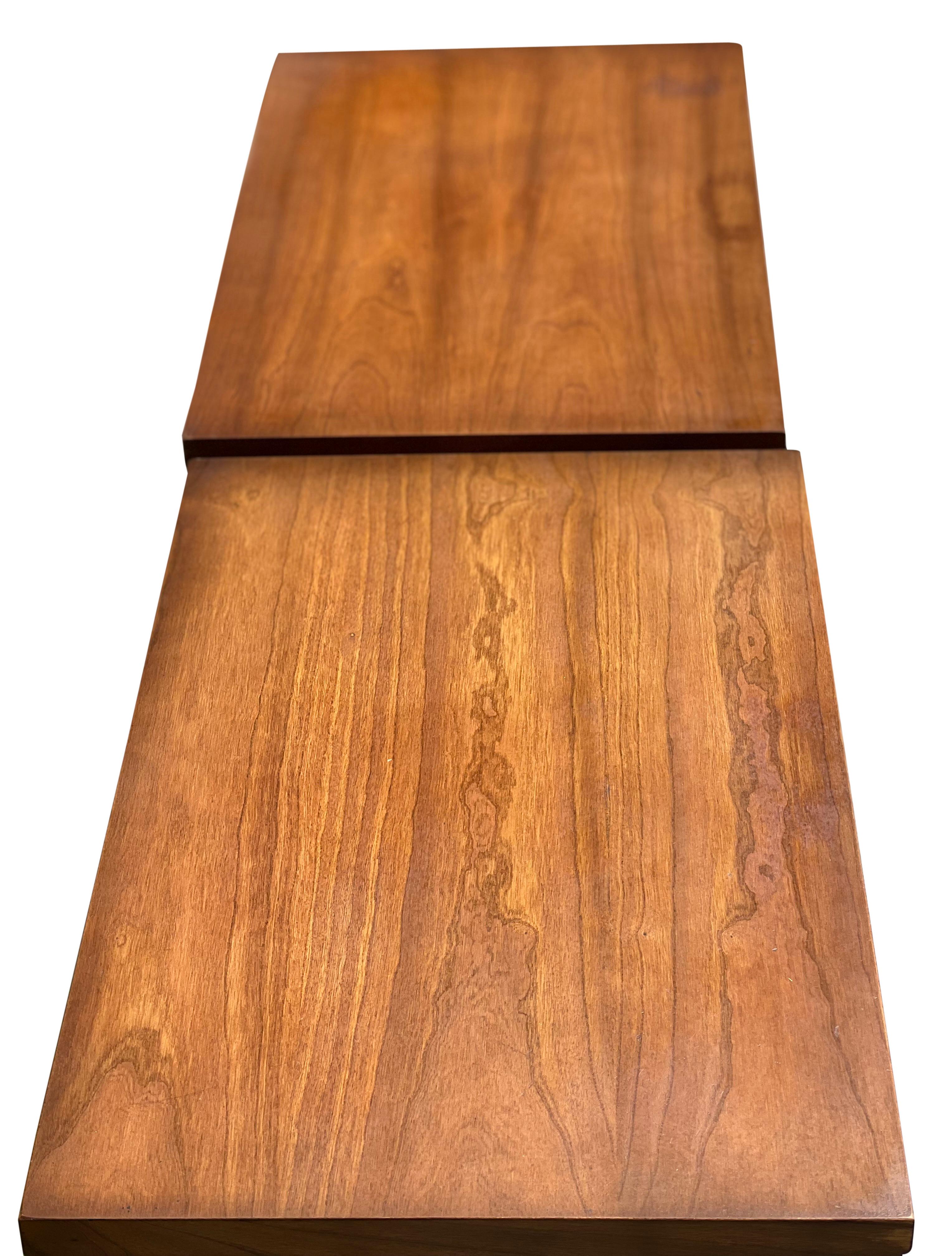 Mid Century Walnut Nightstands by Harmony House 4