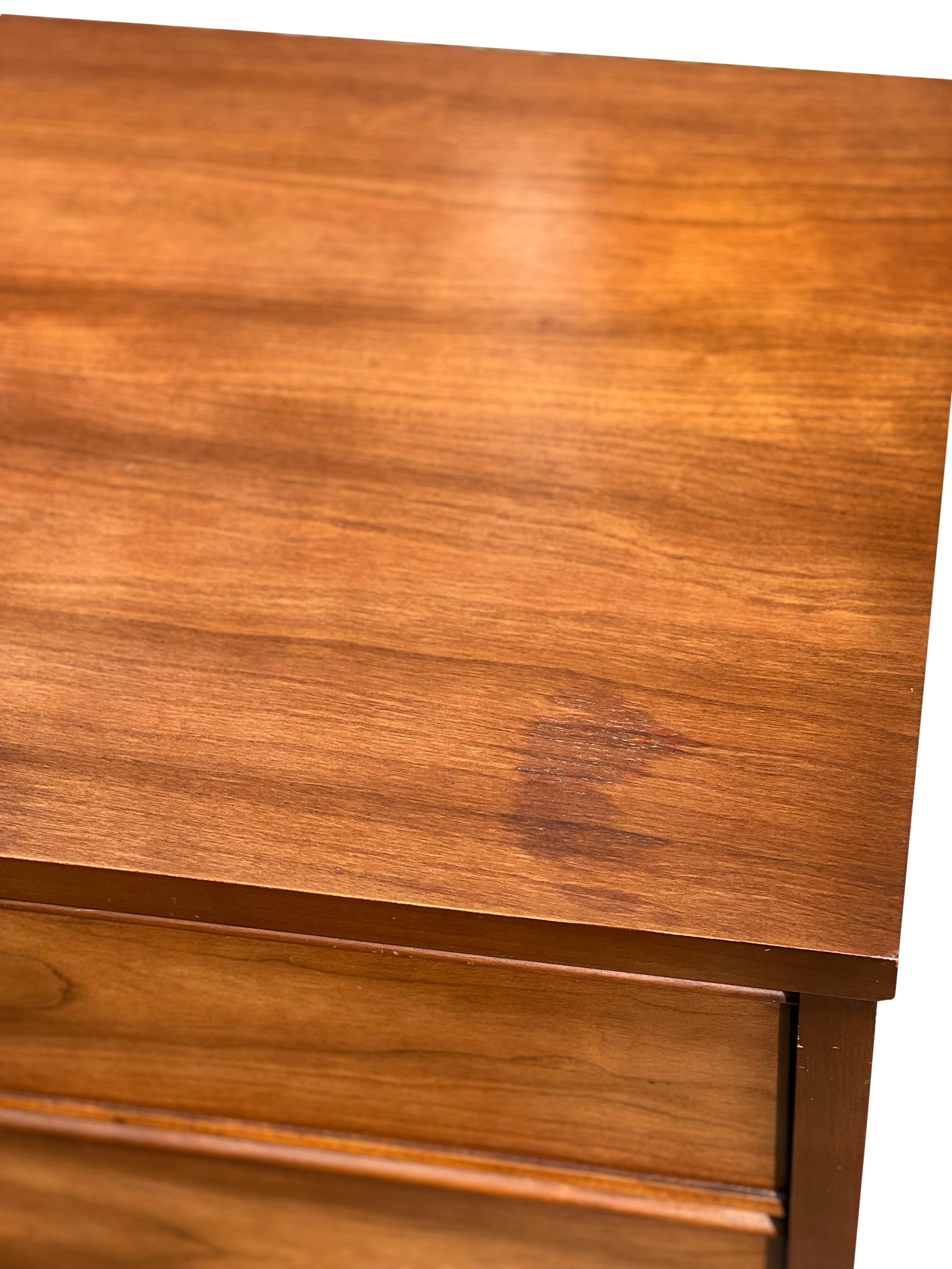 Mid Century Walnut Nightstands by Harmony House 6