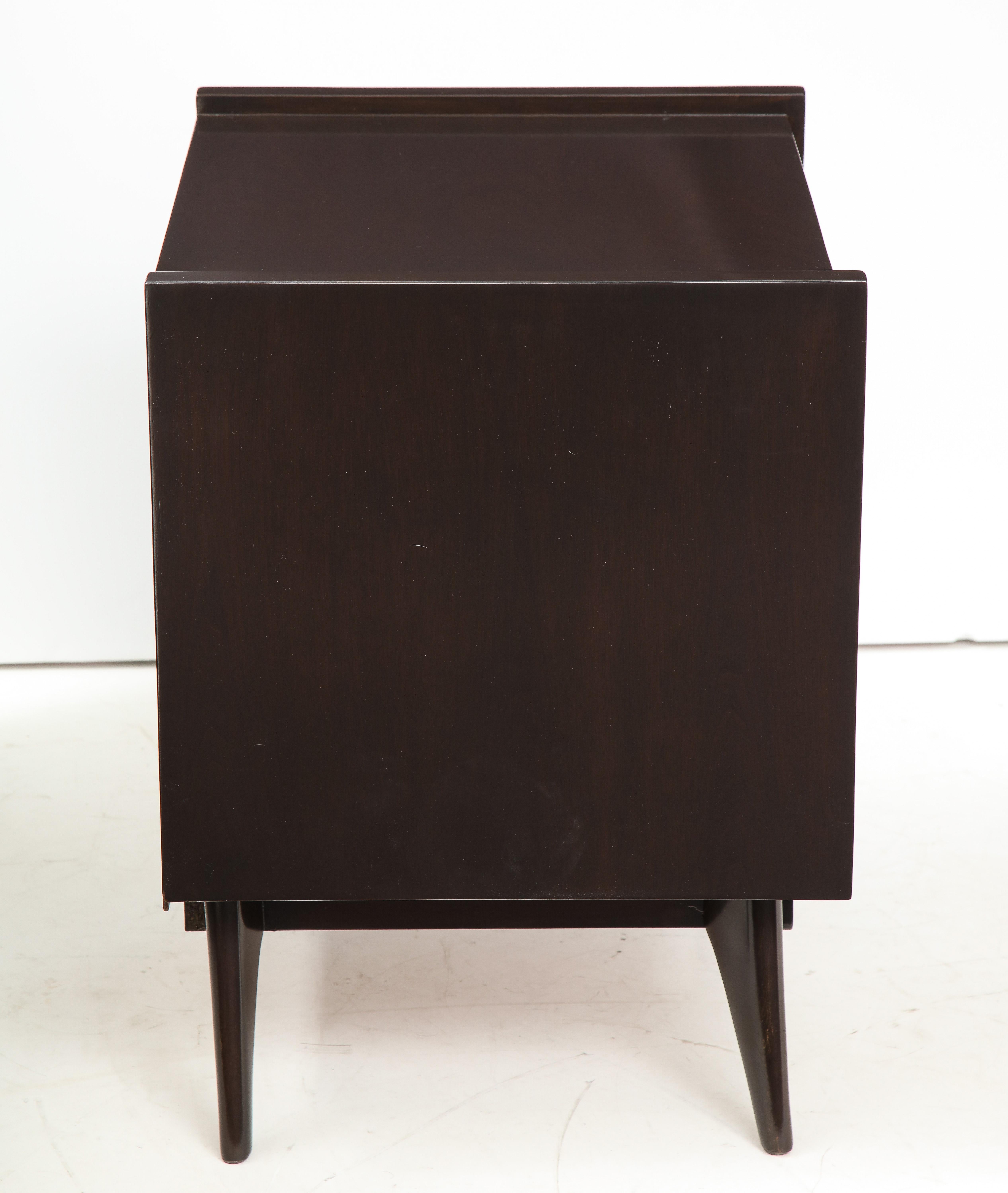 American Midcentury Walnut Nightstands