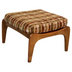 Mid-Century Walnut Ottoman by Adrian Pearsall for Craft Associates