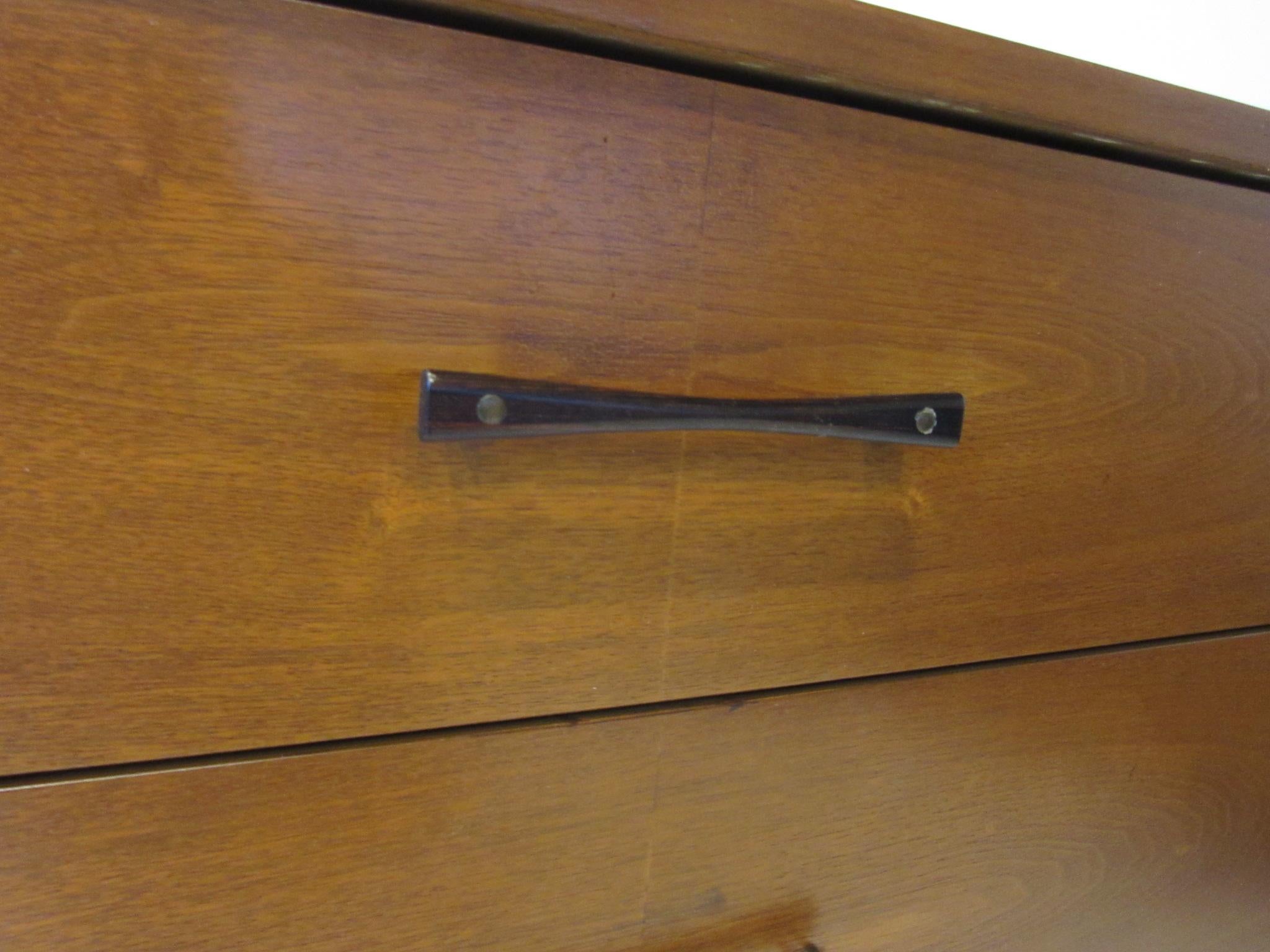 Midcentury Small Chest Walnut / Rosewood  2
