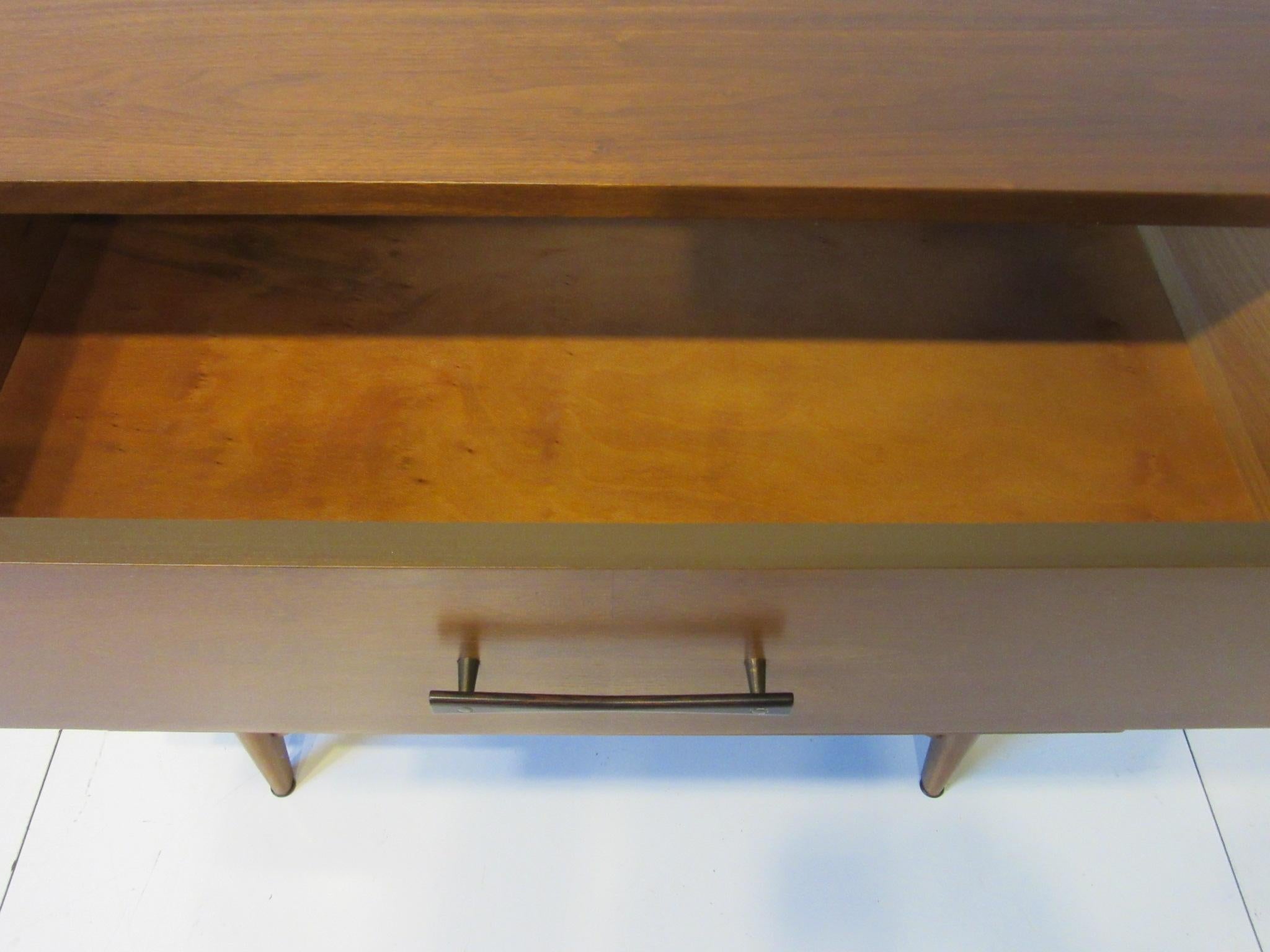 Midcentury Small Chest Walnut / Rosewood  3