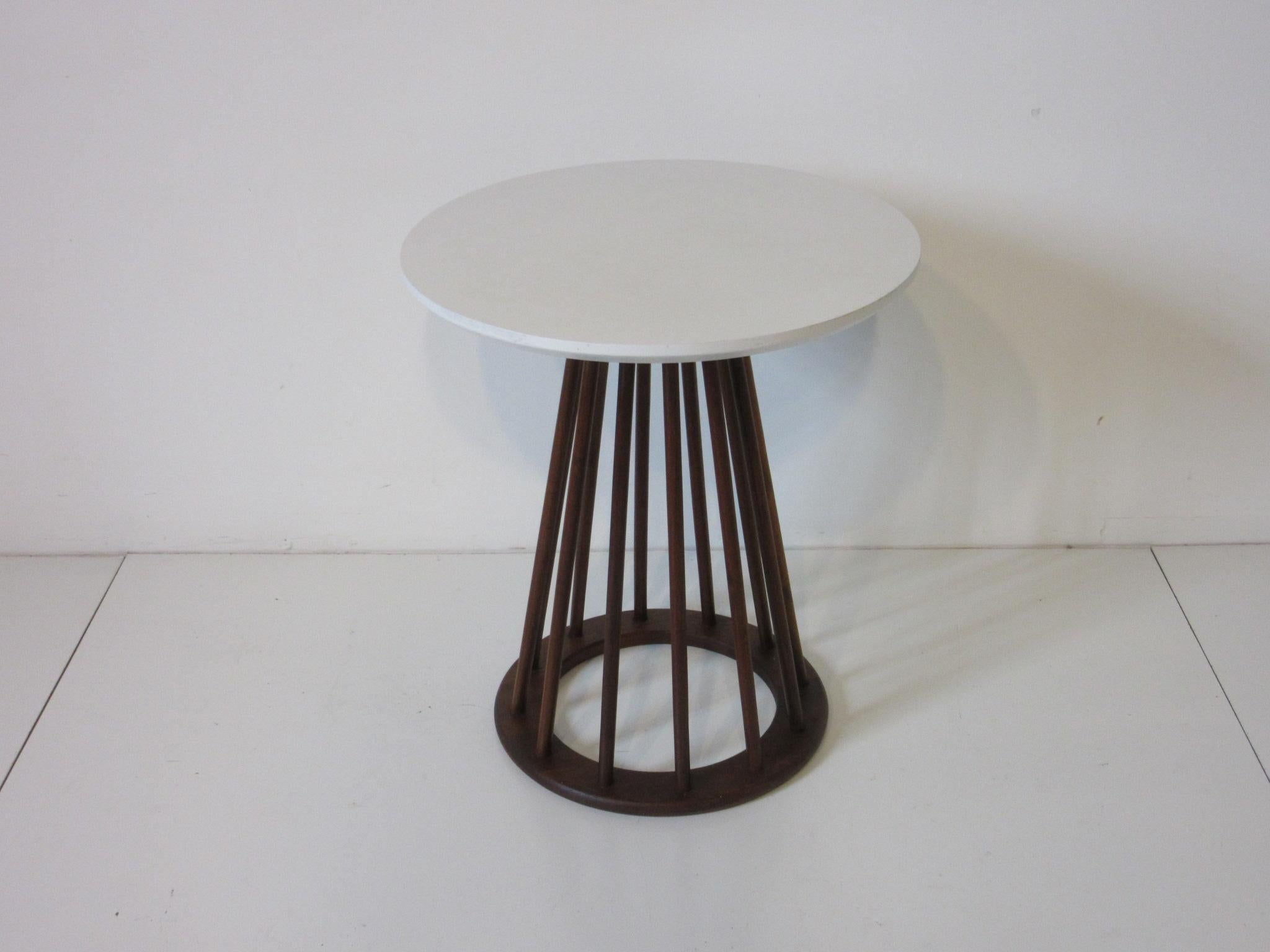 20th Century Midcentury Walnut Side Table by Arthur Umanoff