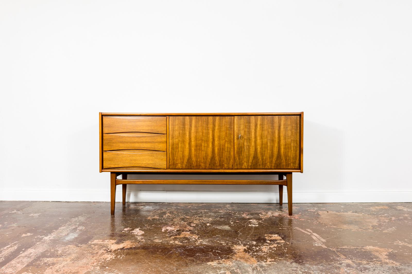 20th Century Mid Century, Walnut Sideboard, 1960s For Sale