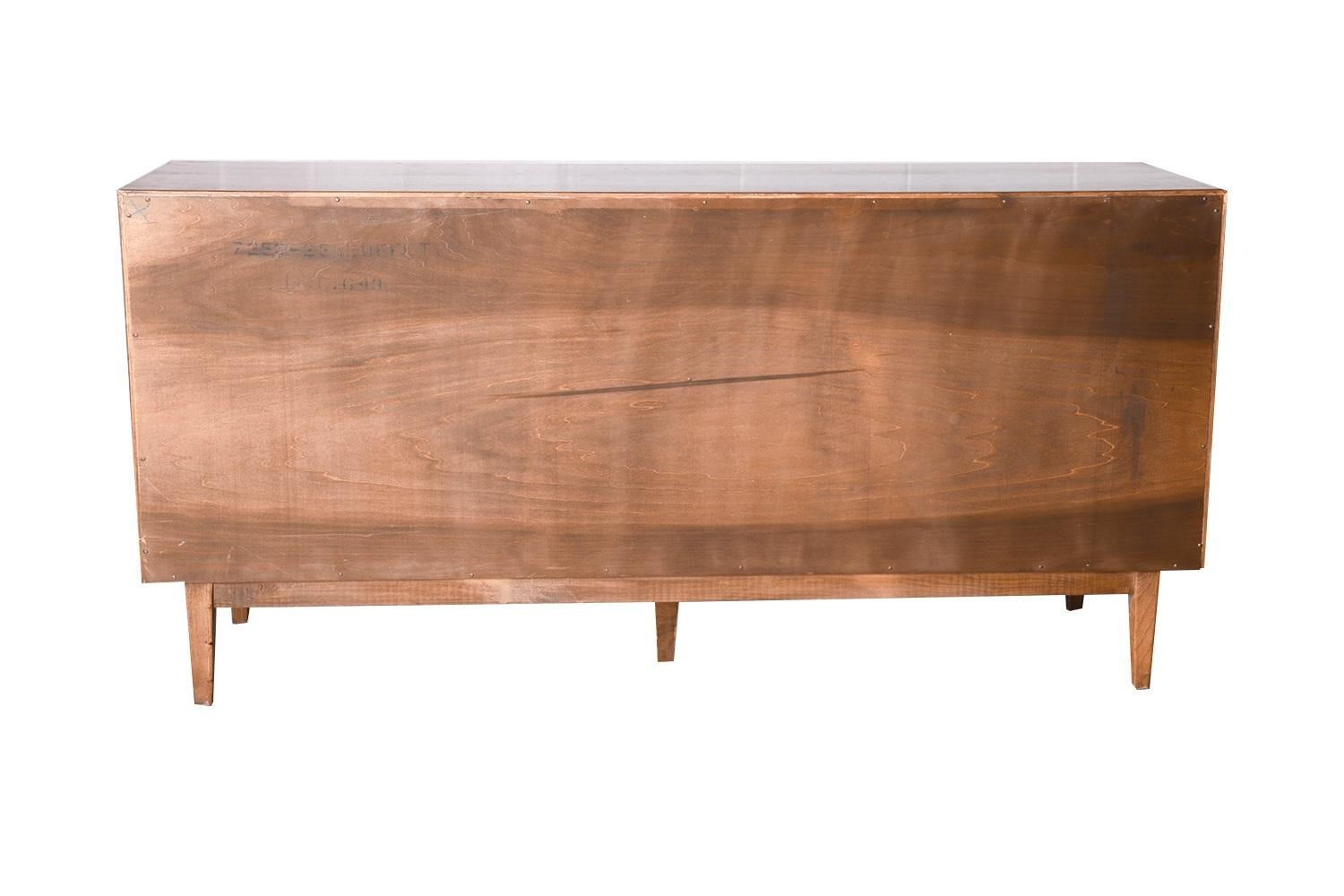 Mid Century Walnut Sideboard Credenza American of Martinsville 8