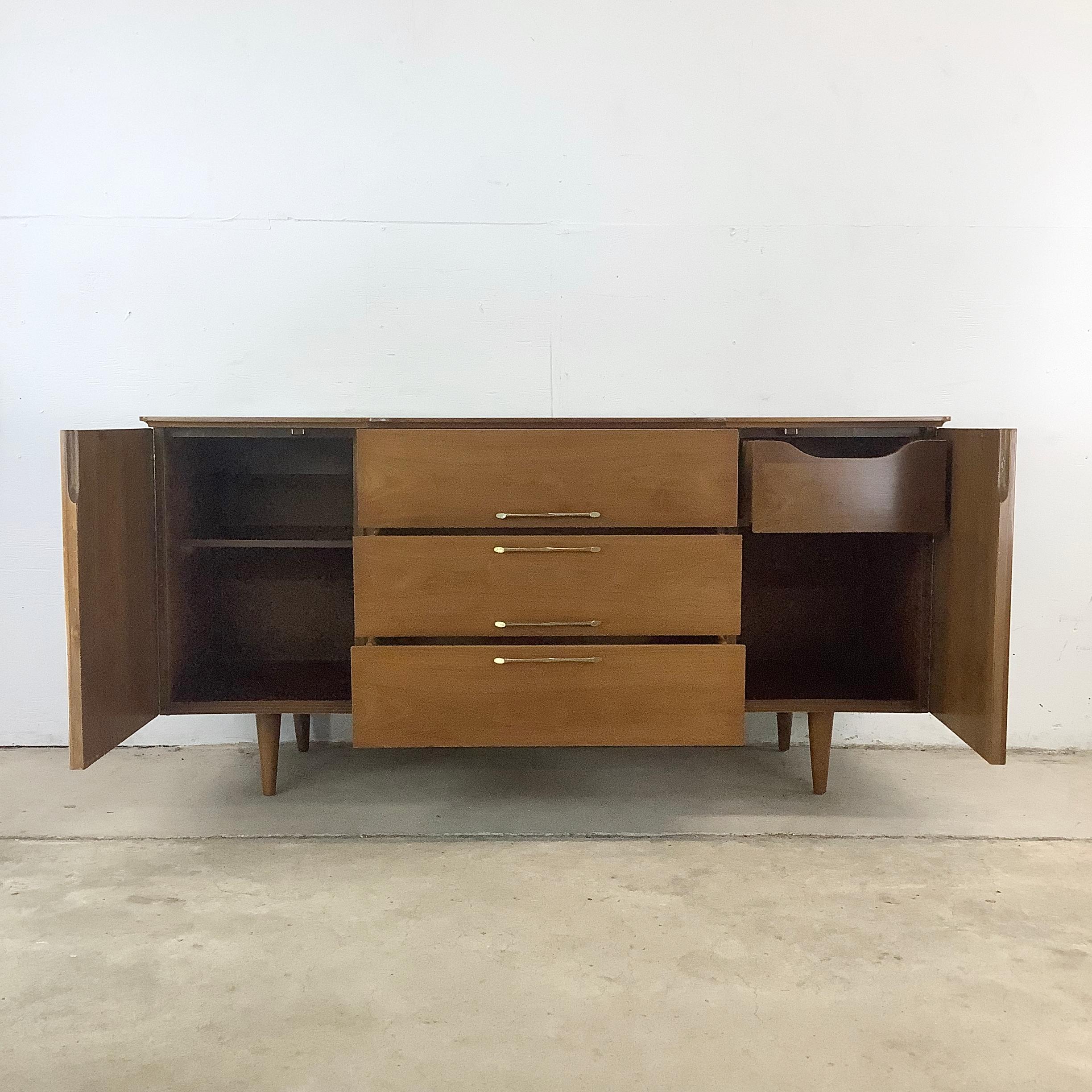 Mid-Century Walnut Sideboard For Sale 2