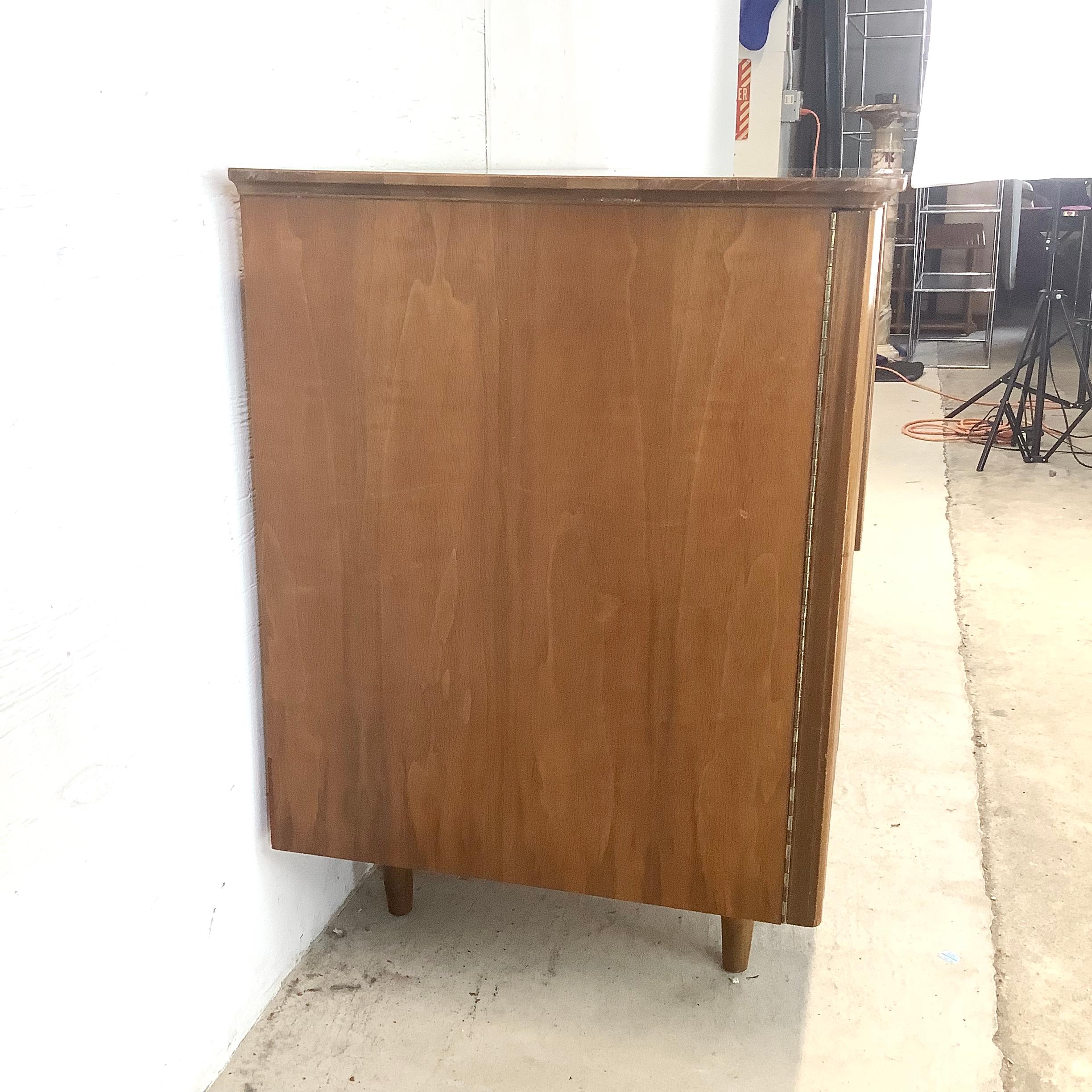 20th Century Mid-Century Walnut Sideboard For Sale