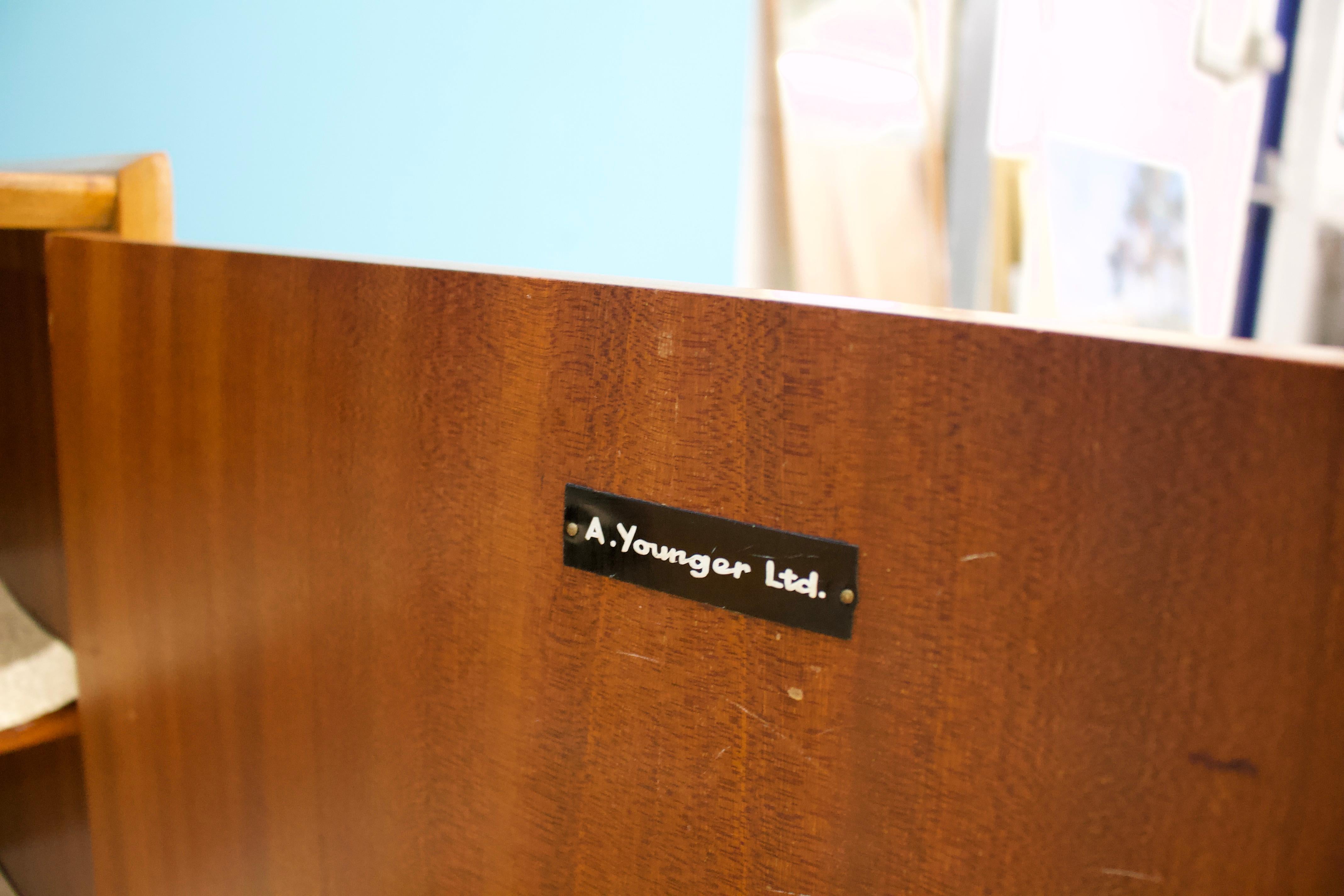 Mid  Century Walnut Sideboard from Younger, 1960s 3