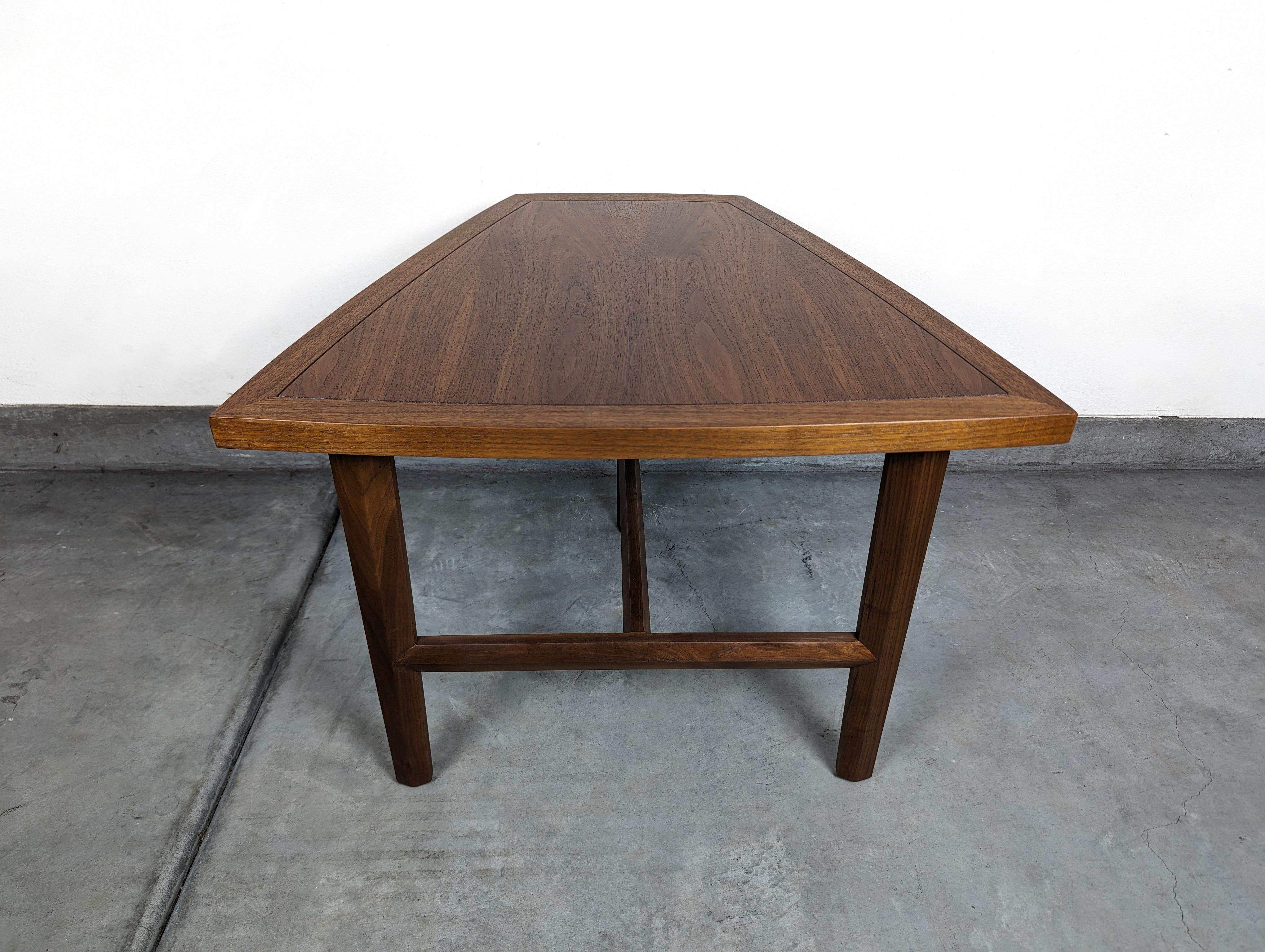 Hand-Crafted Mid Century Walnut Sundra Side Table by George Nakashima for Widdicomb, c1960s