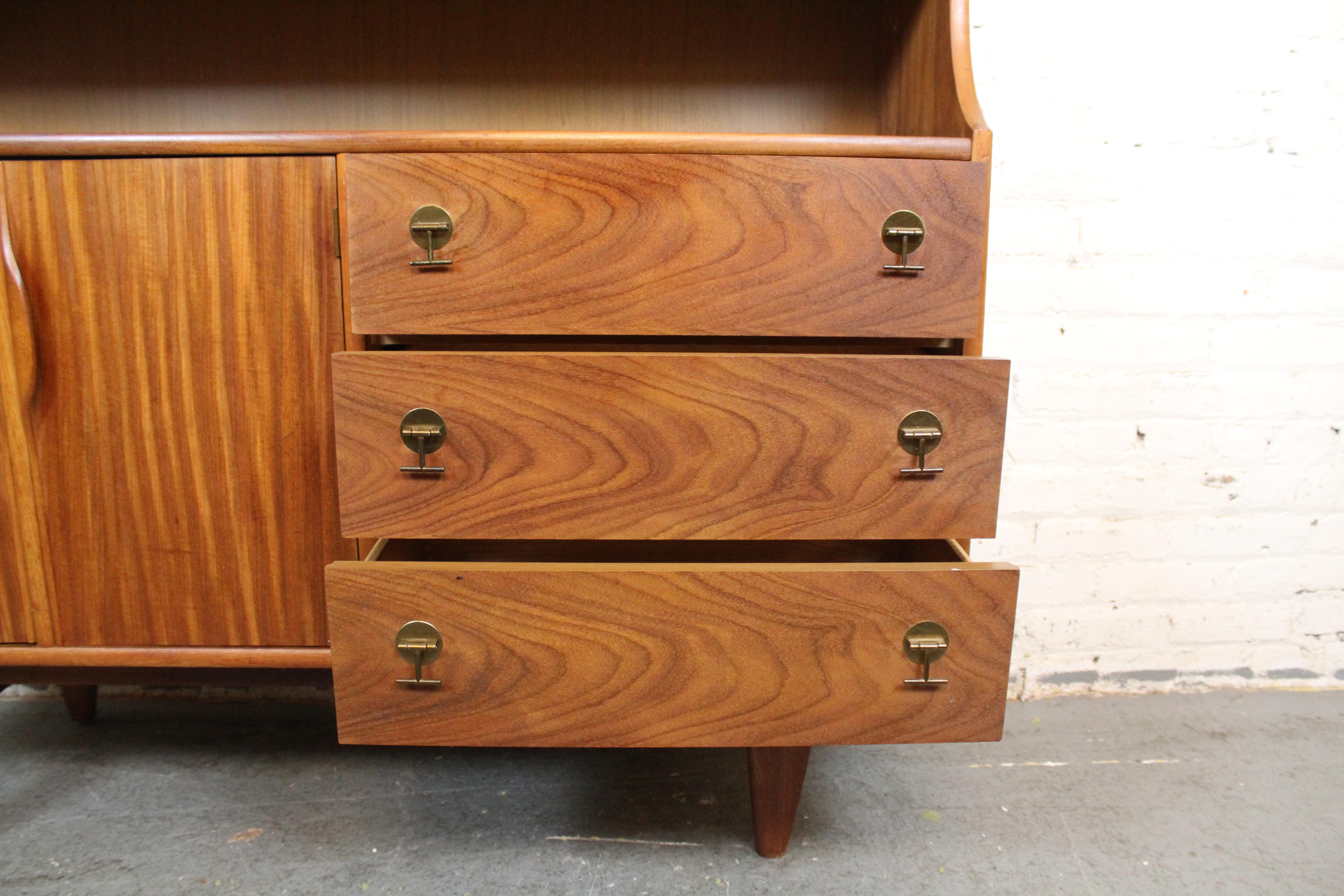 20th Century Mid-Century Walnut 